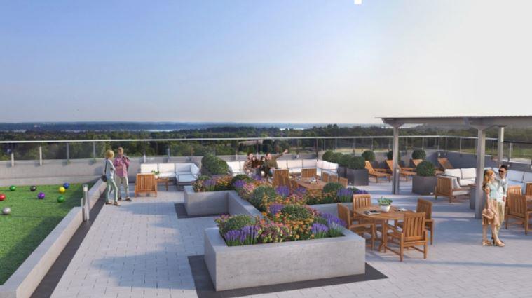 South District in Barrie — rendering 2