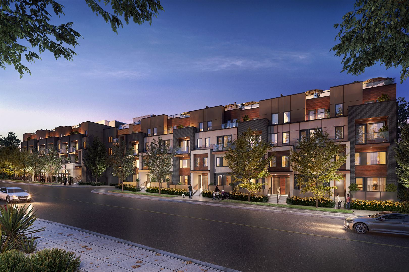 Amsterdam Urban Towns, Toronto. Artist’s rendering.