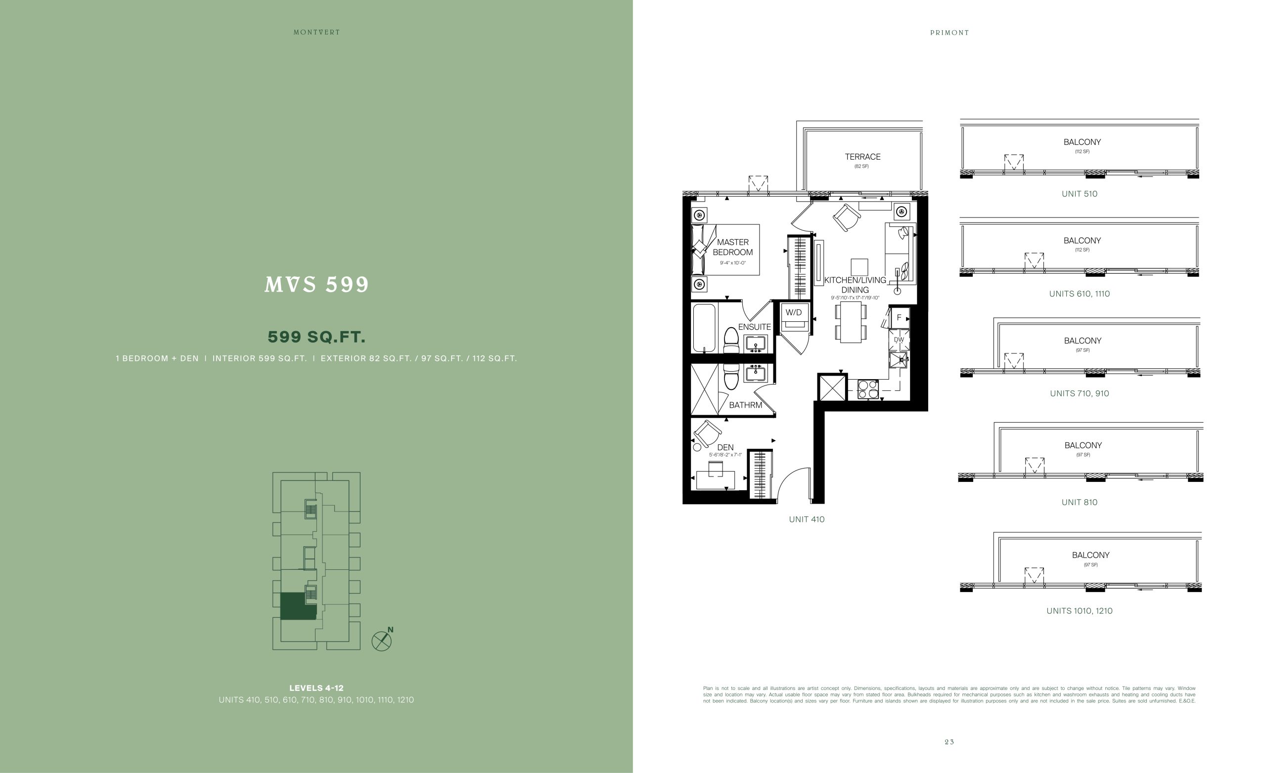MVS 599 floor plan