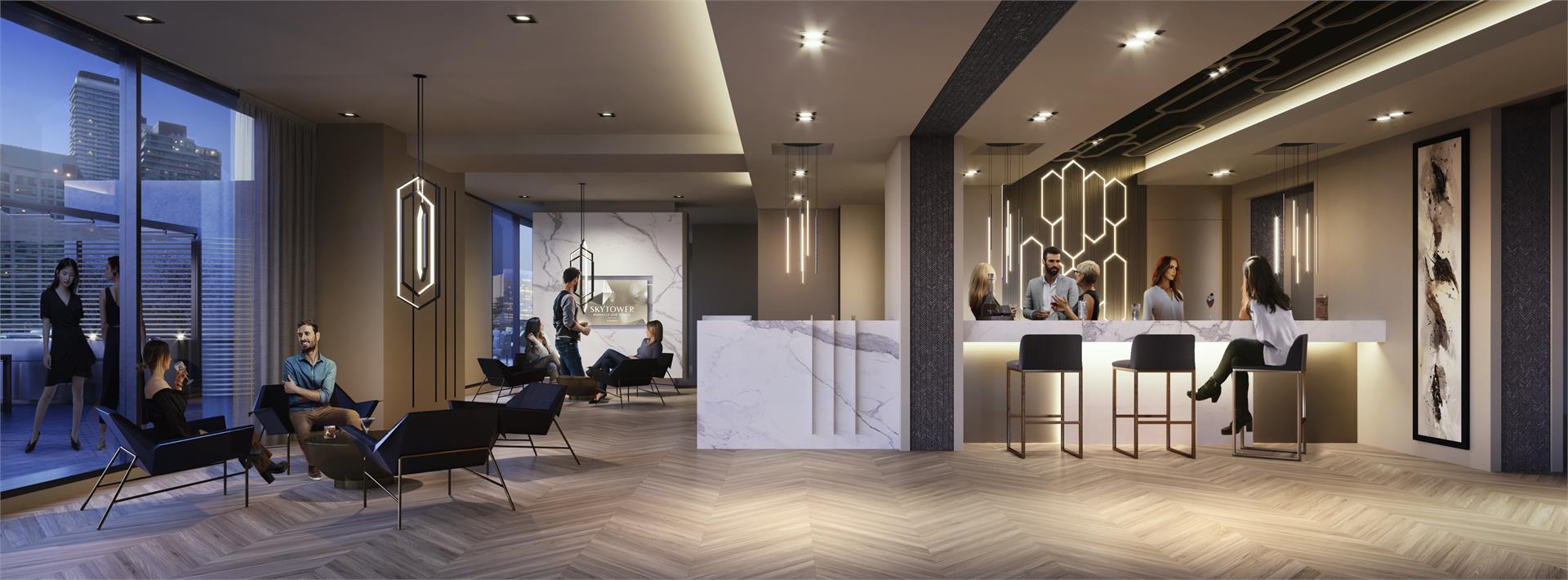 SkyTower at Pinnacle One Yonge in Toronto — rendering 14