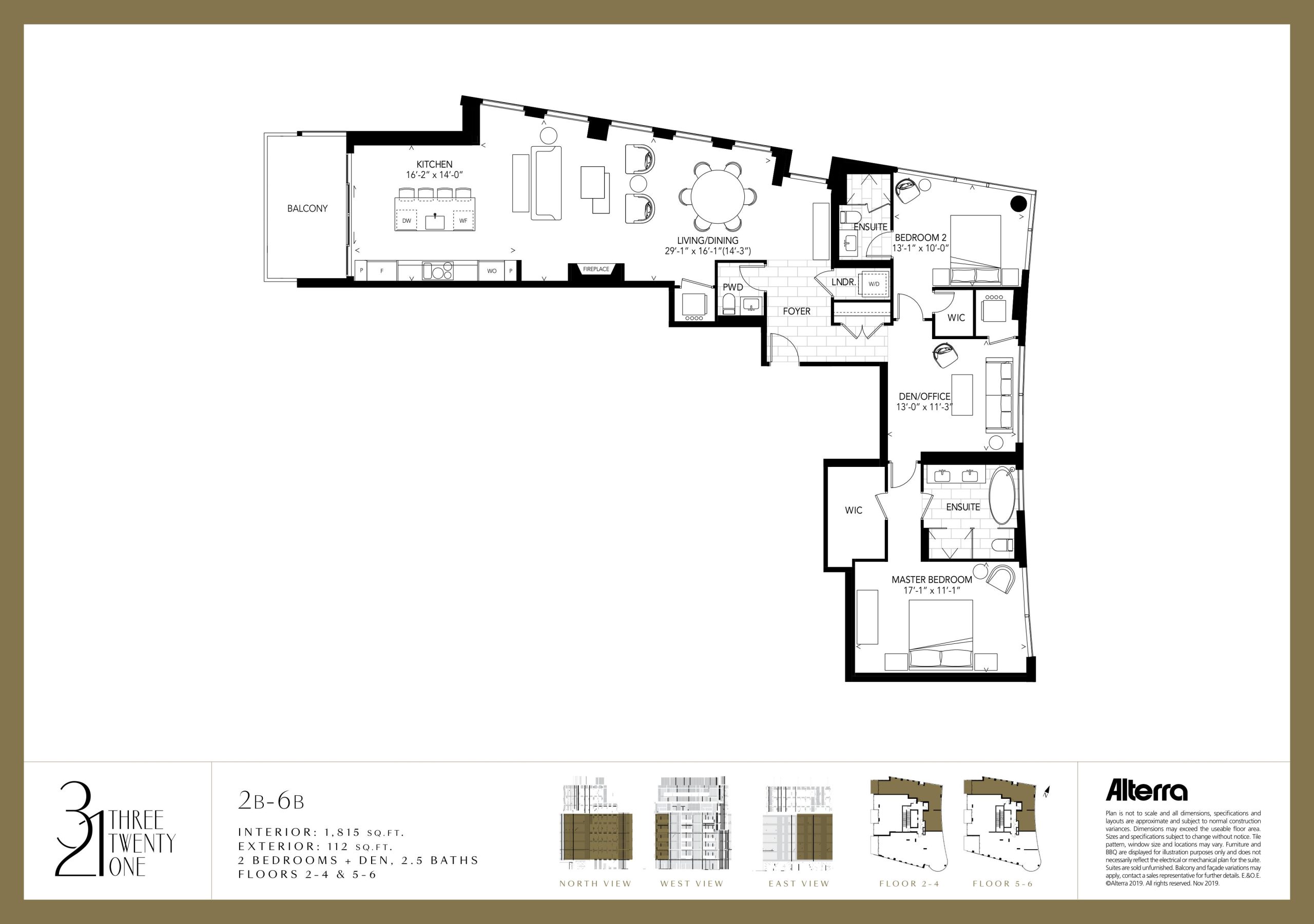 2B-6B floor plan