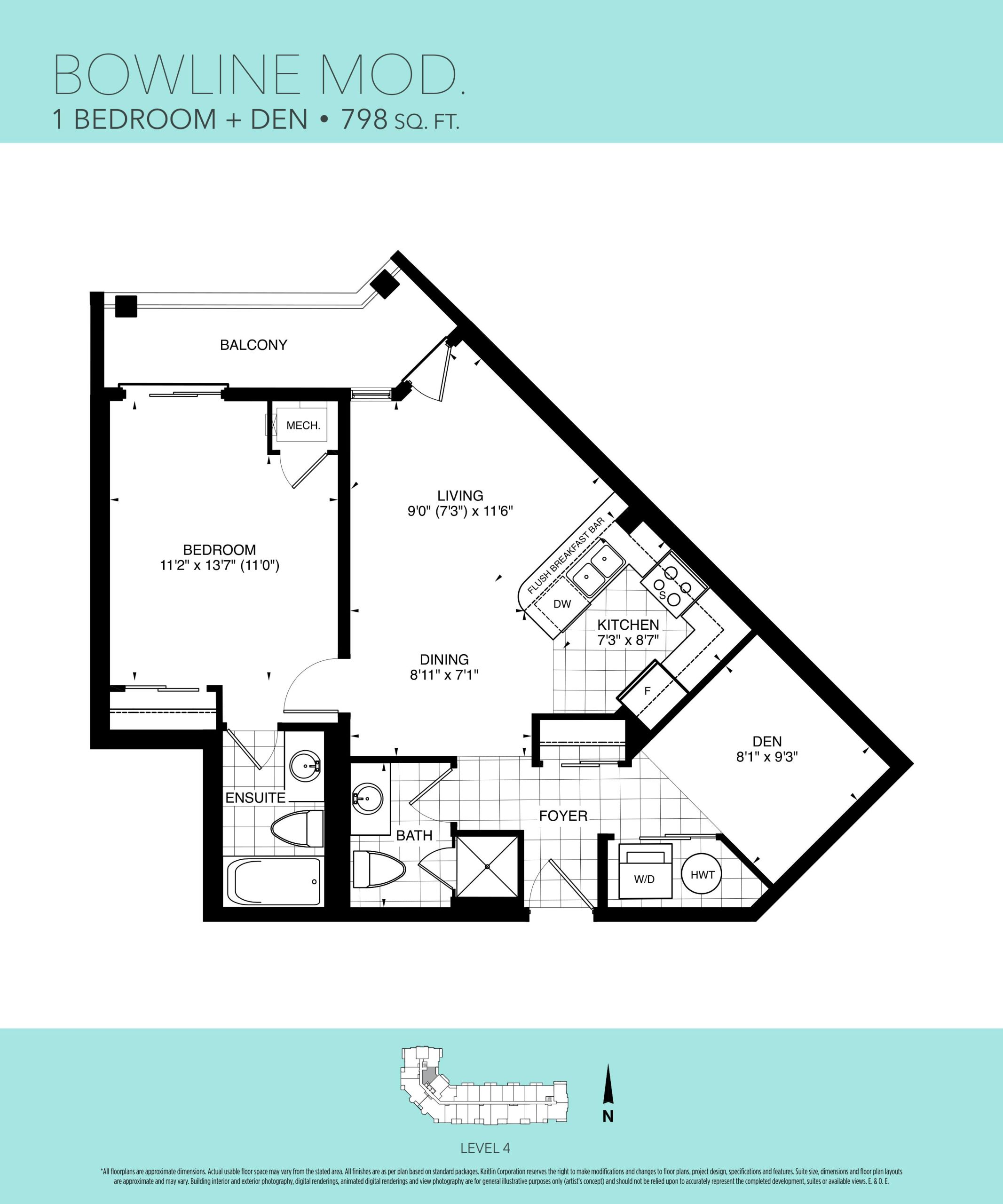 Bowline Mod floor plan
