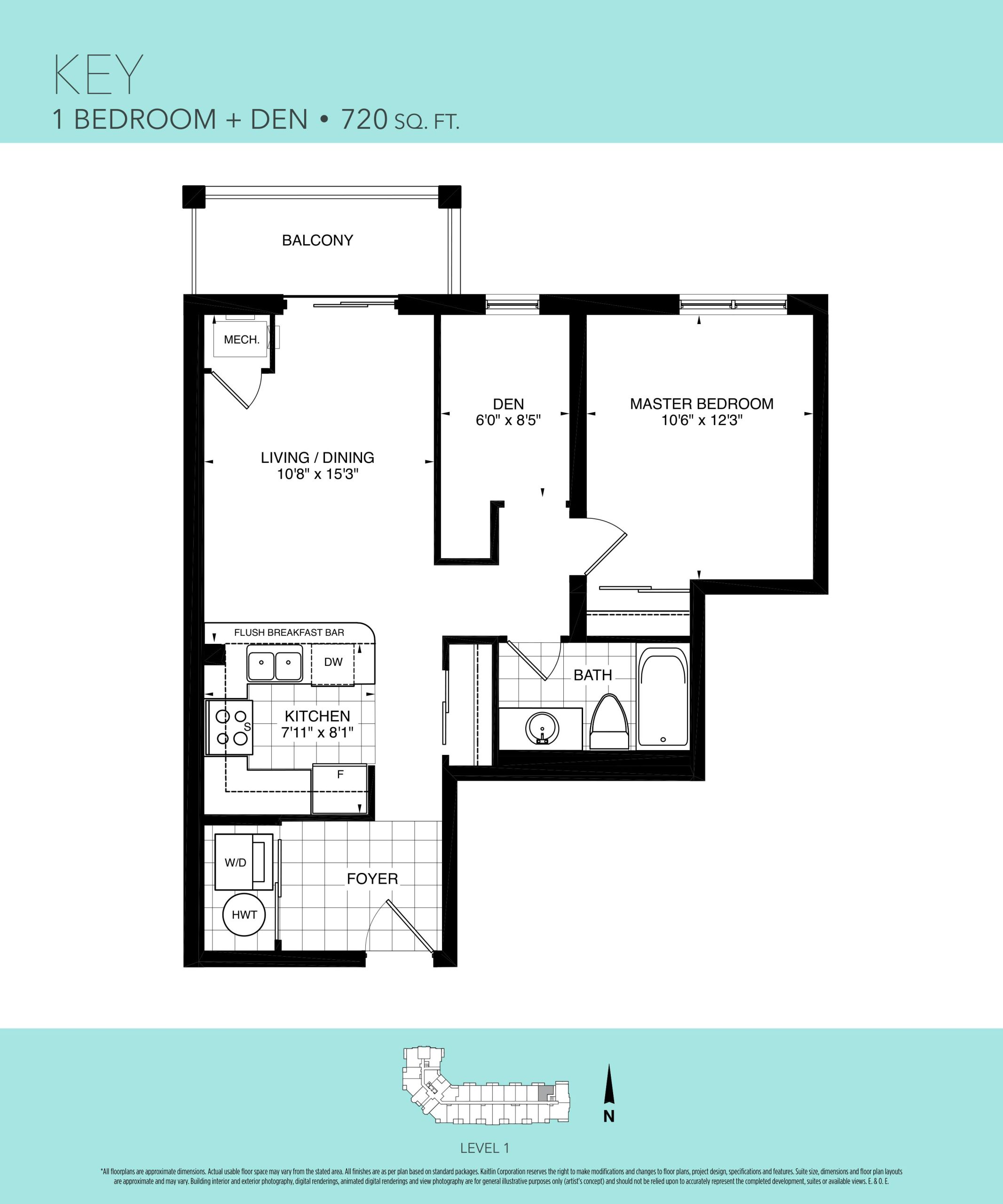 Key floor plan