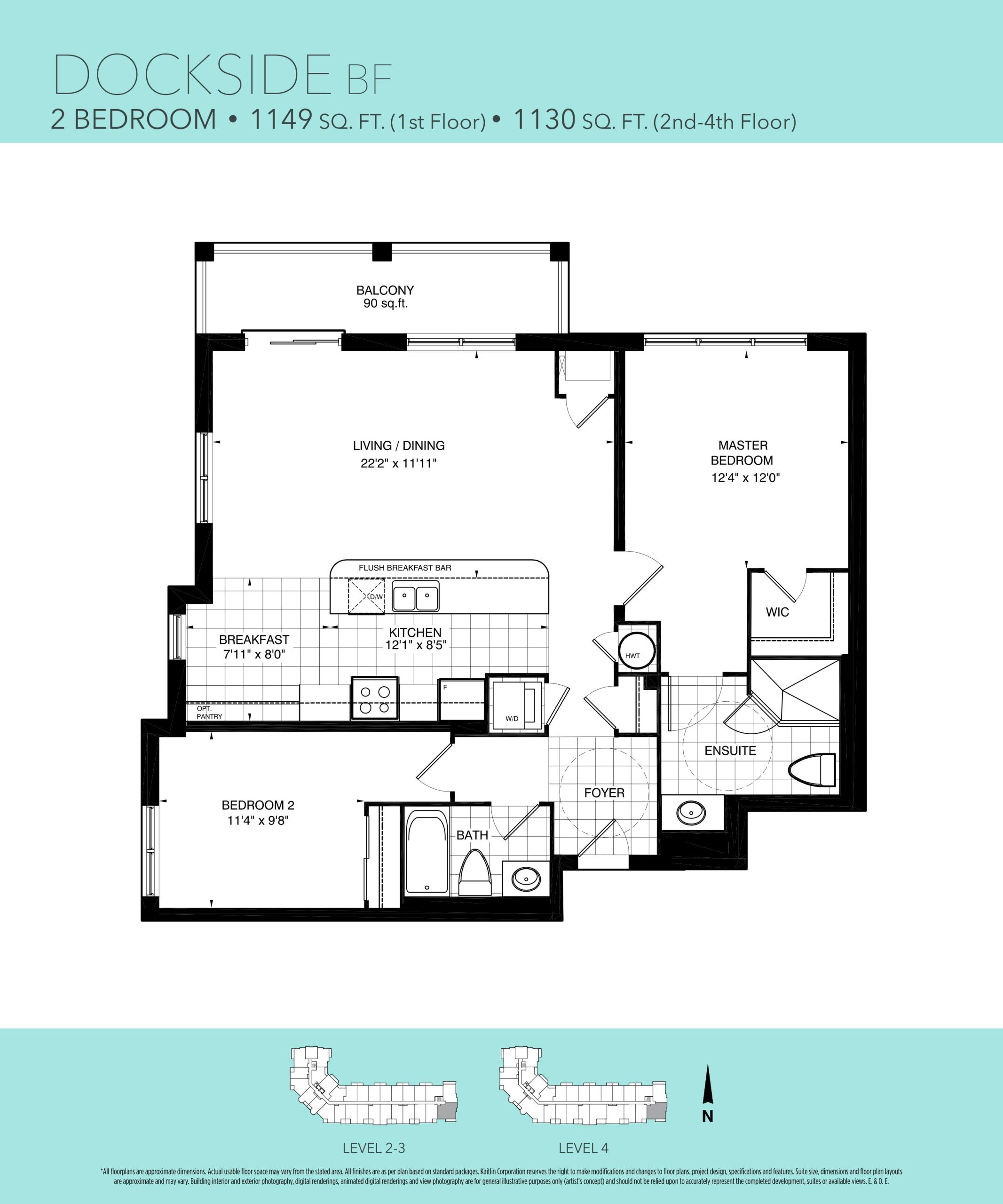 Dockside BF floor plan