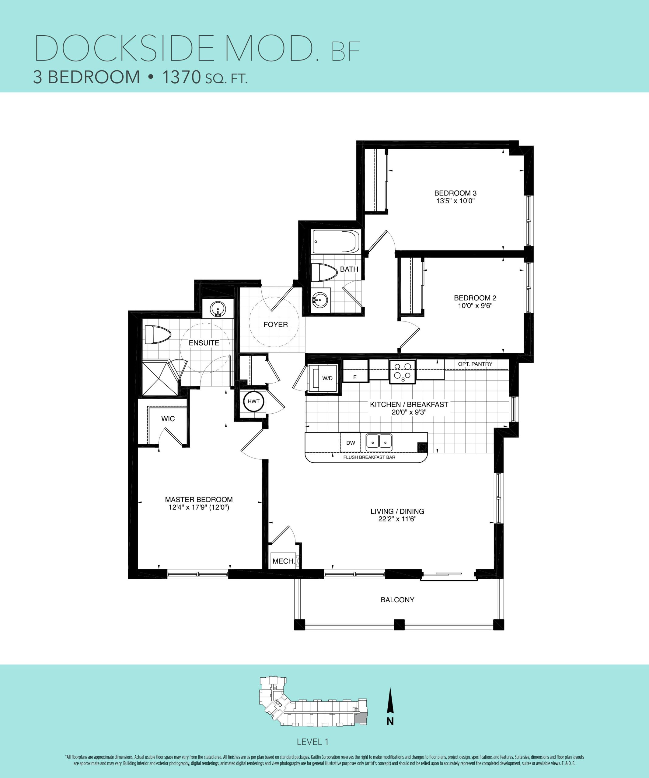 Dockside Mod BF floor plan