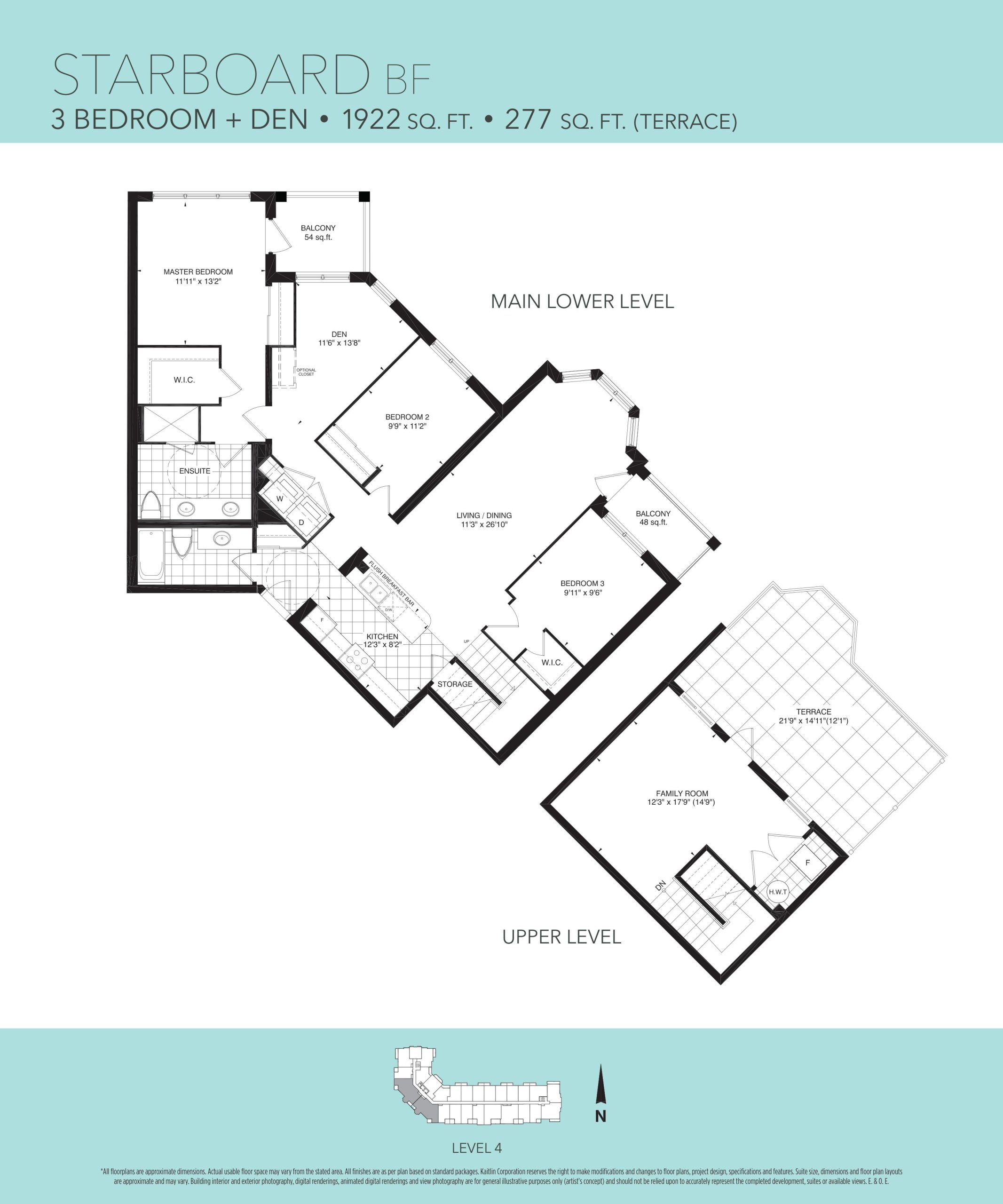 Starboard BF floor plan