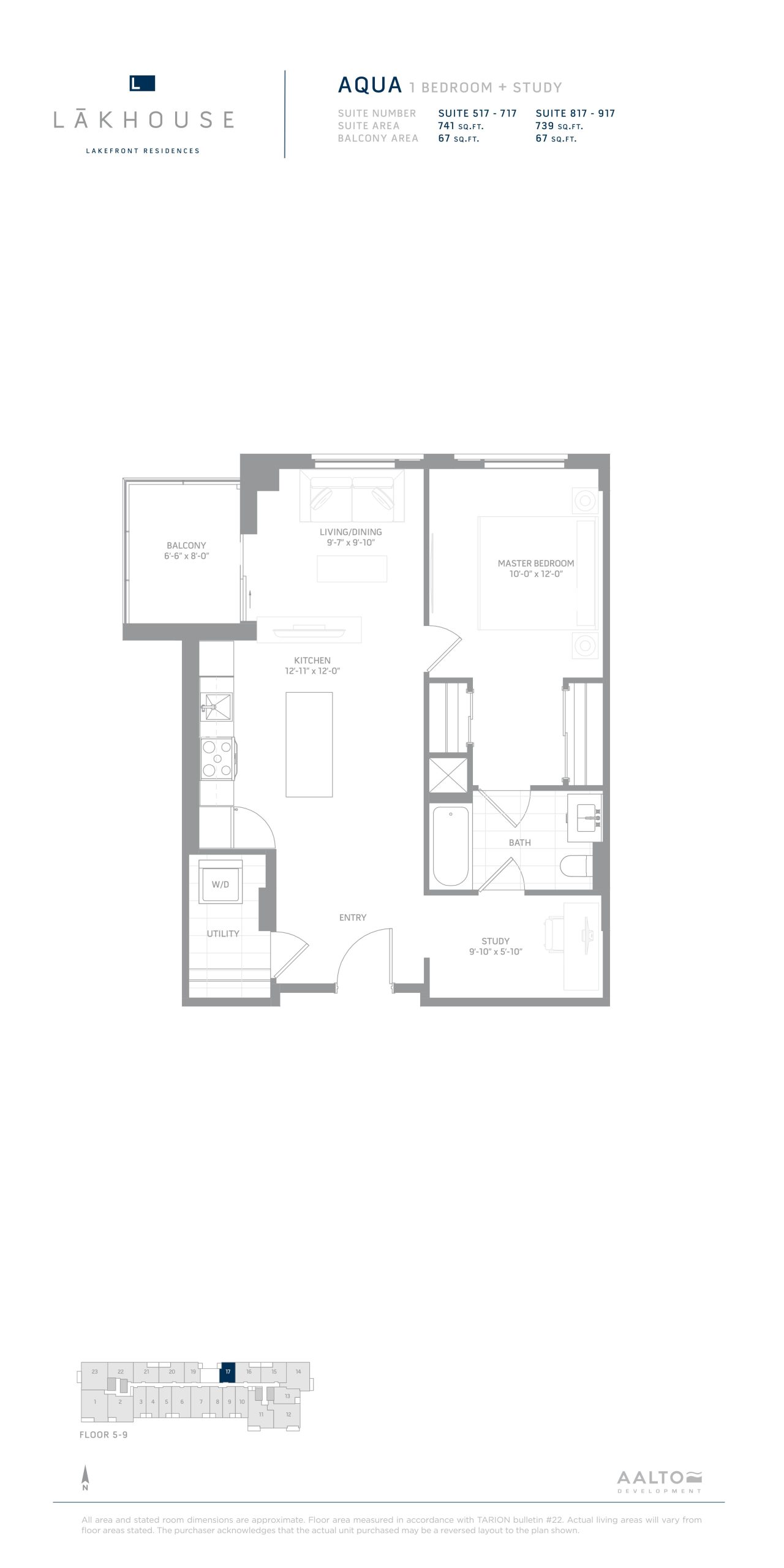 Aqua floor plan