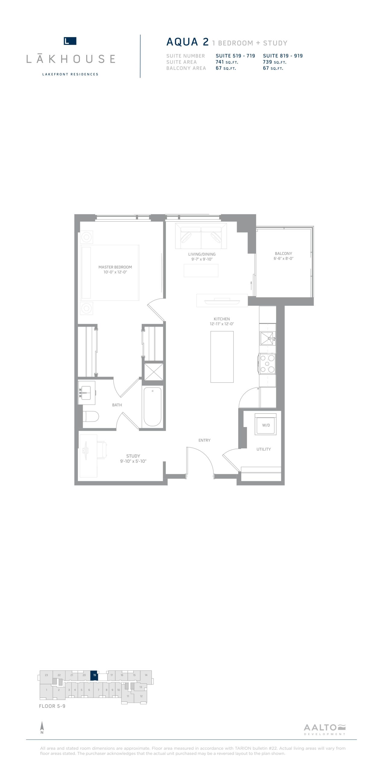 Aqua 2 floor plan