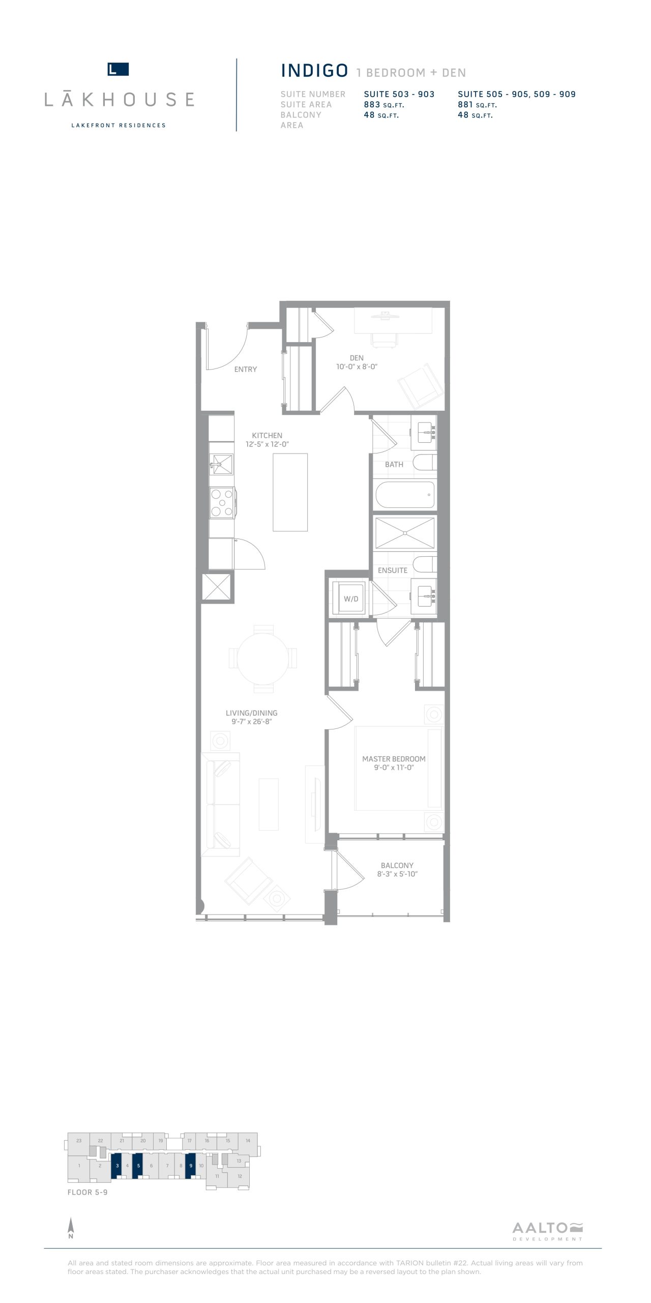 Indigo floor plan