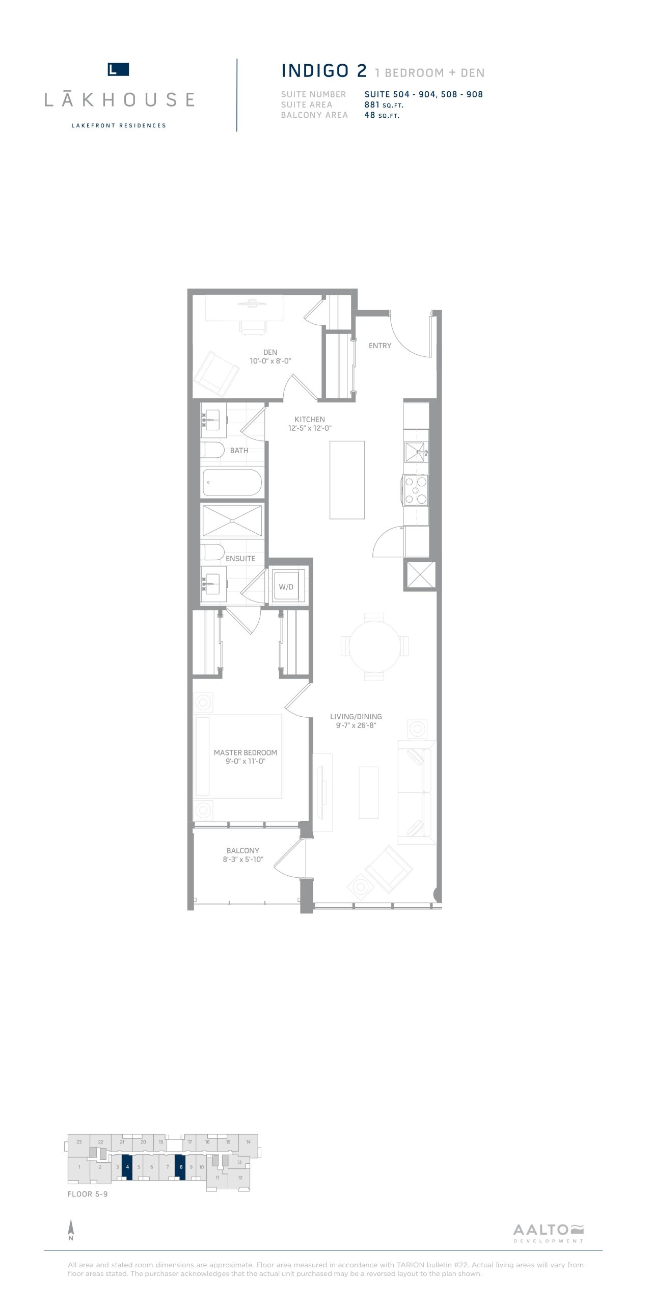 Indigo 2 floor plan