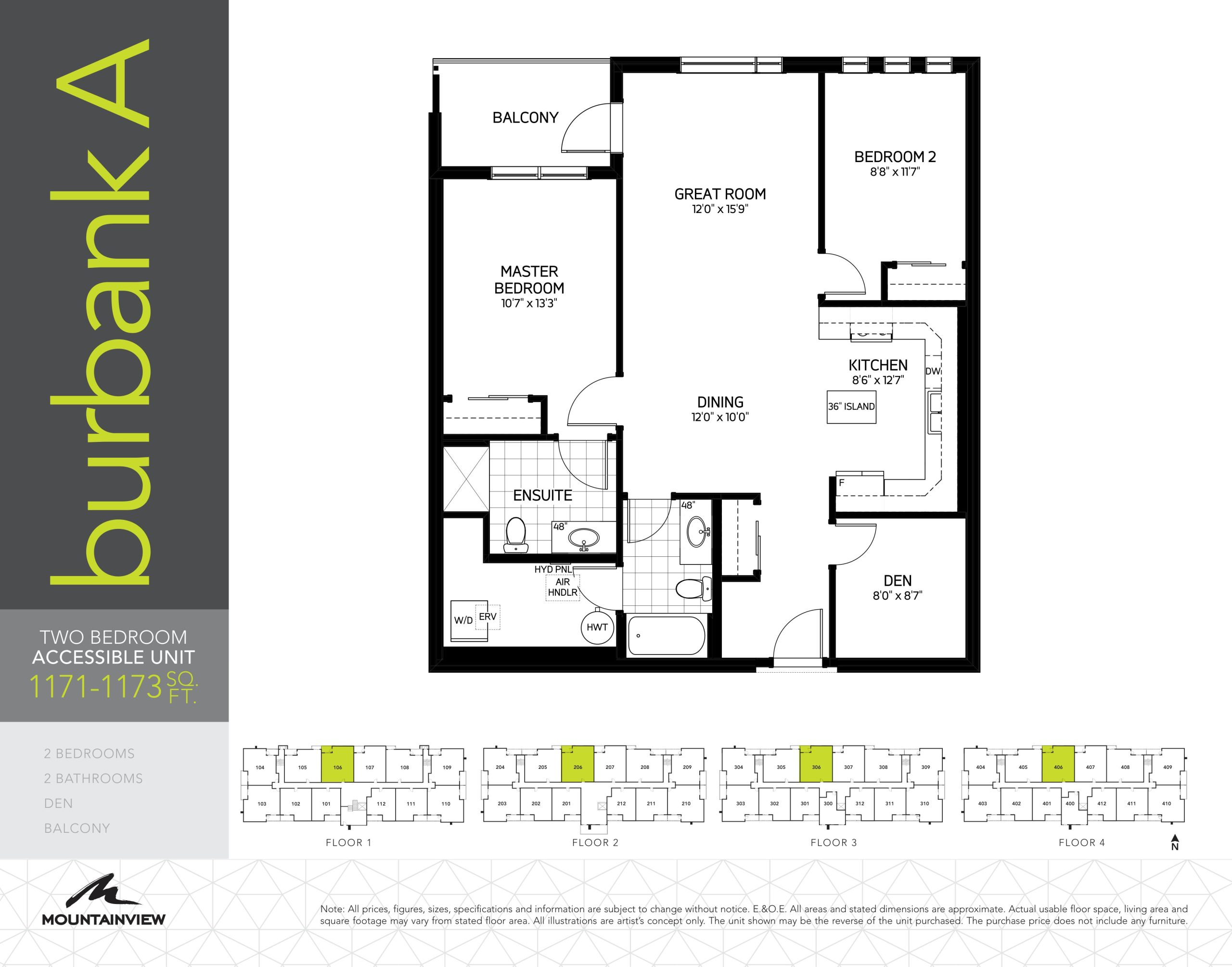 Burbank A floor plan