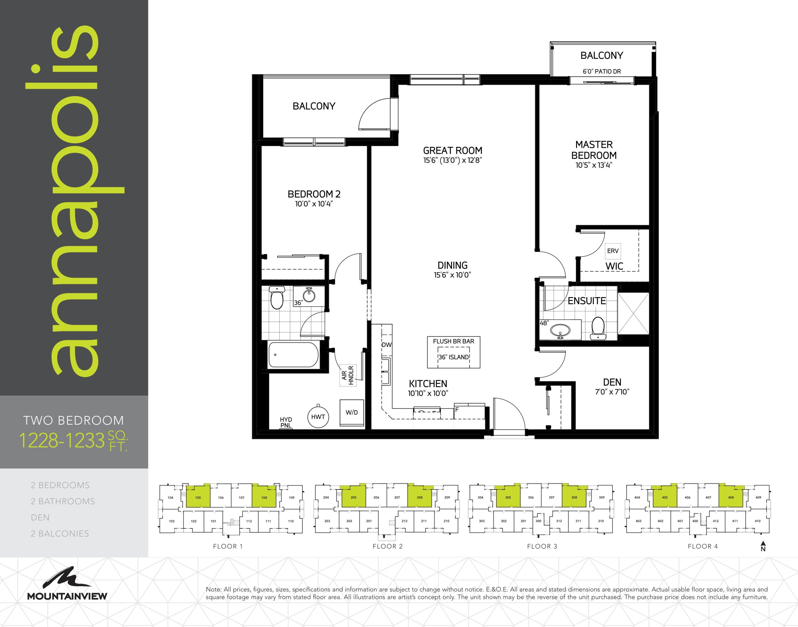 Annapolis floor plan