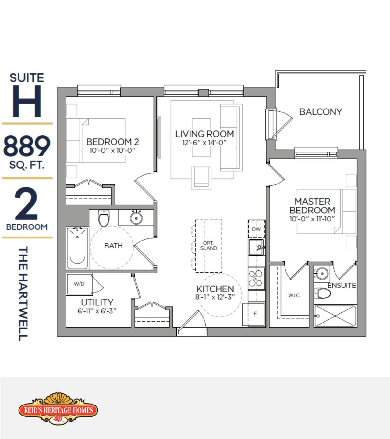 The Hartwell floor plan