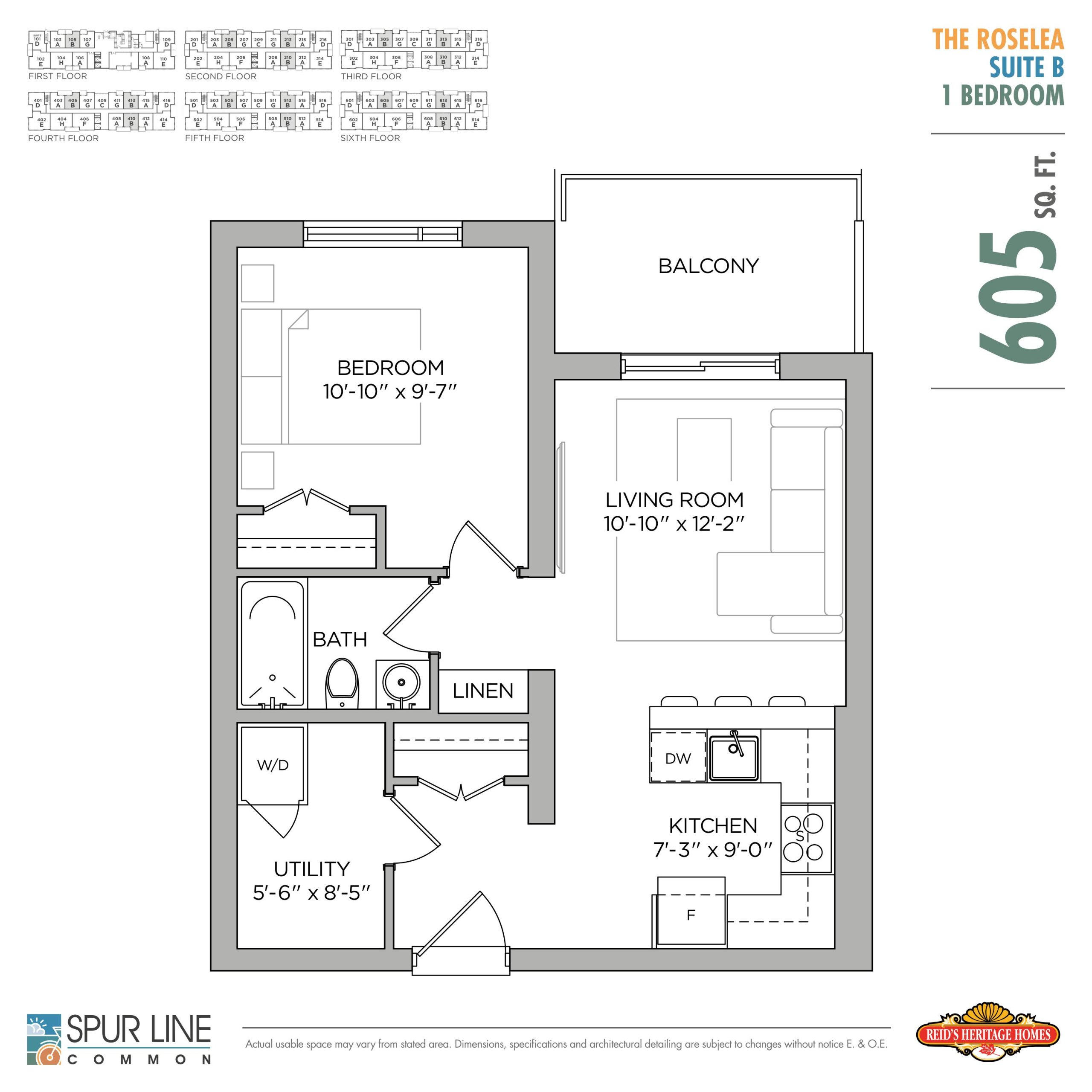 The Roselea floor plan