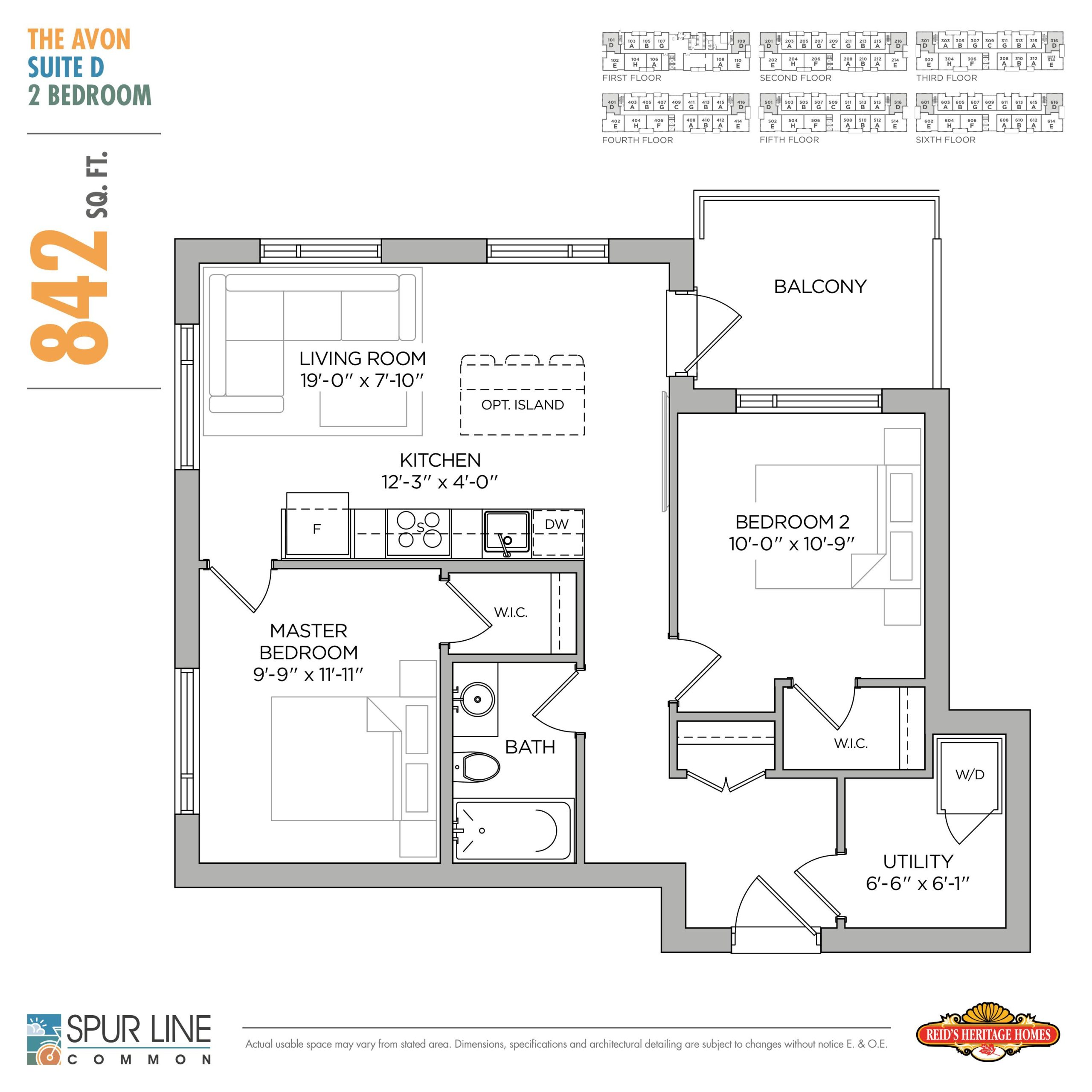 The Avon floor plan