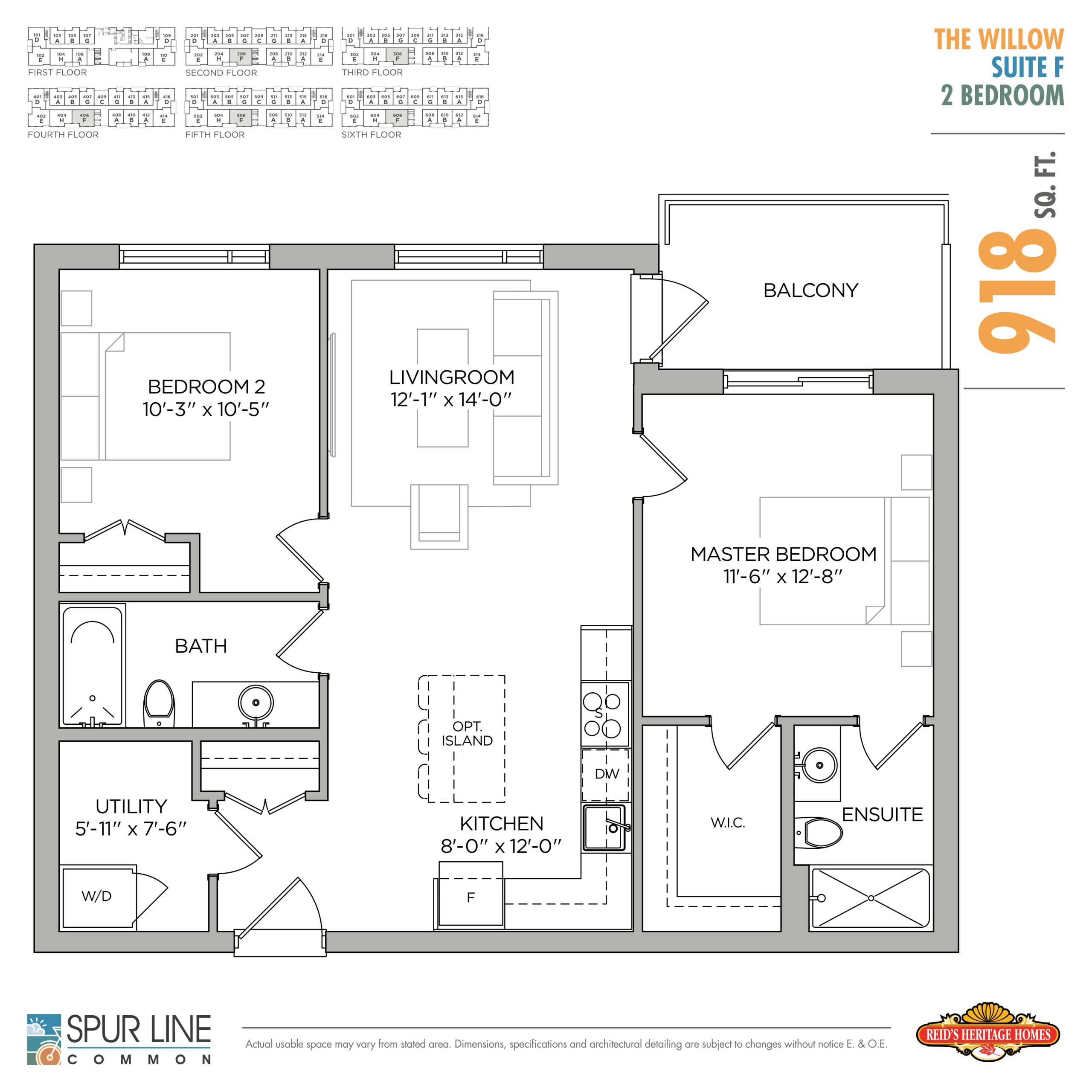 The Willow floor plan