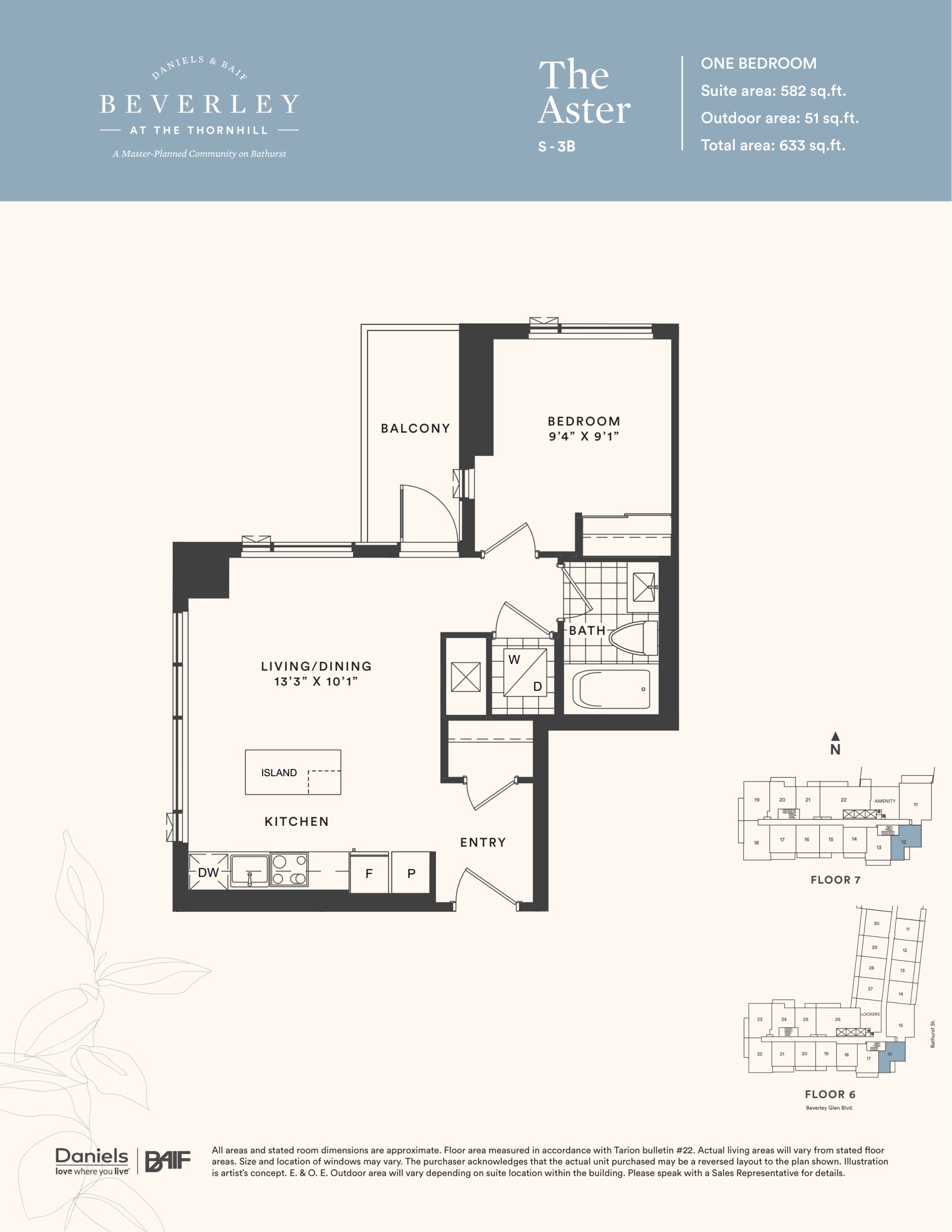 The Aster floor plan