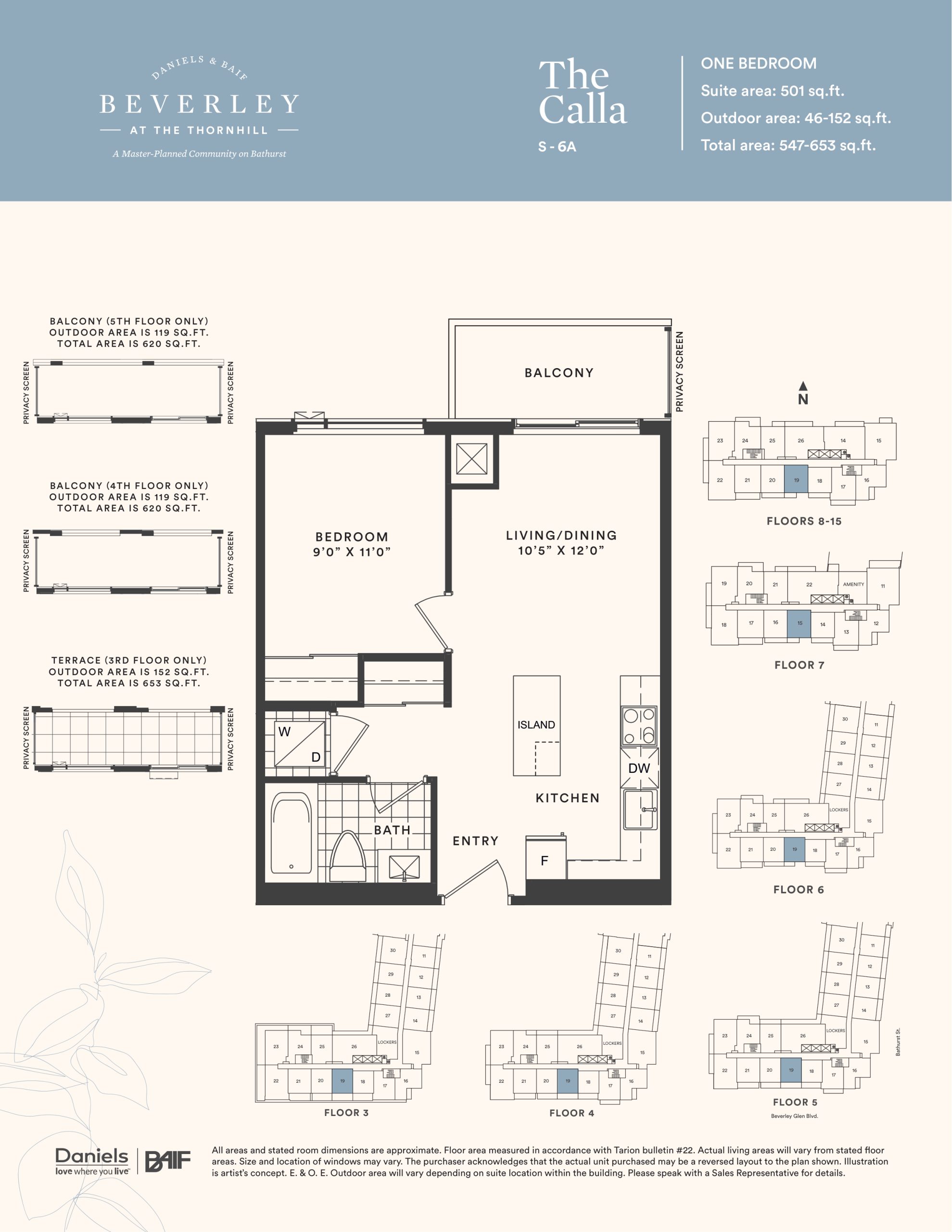 The Calla floor plan