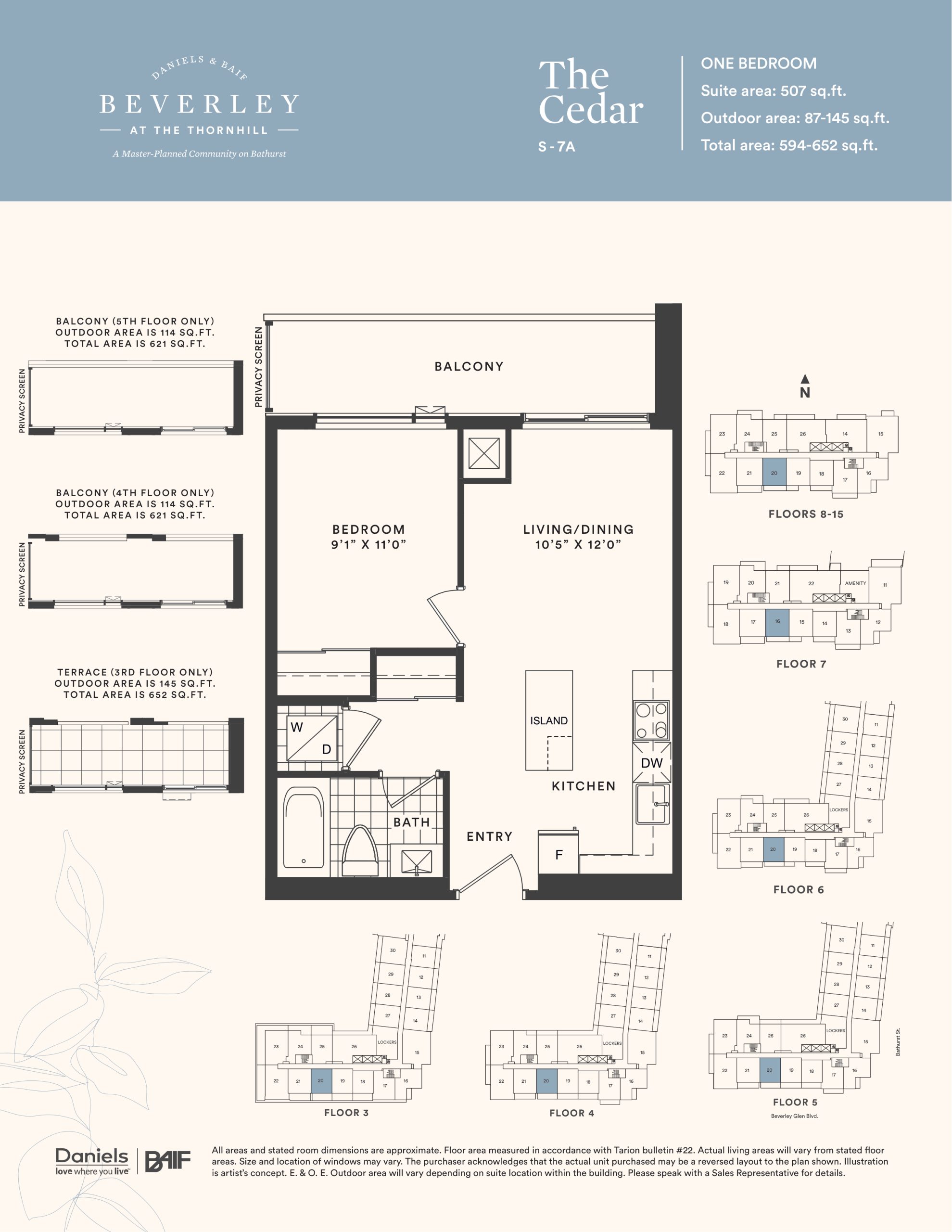 The Cedar floor plan