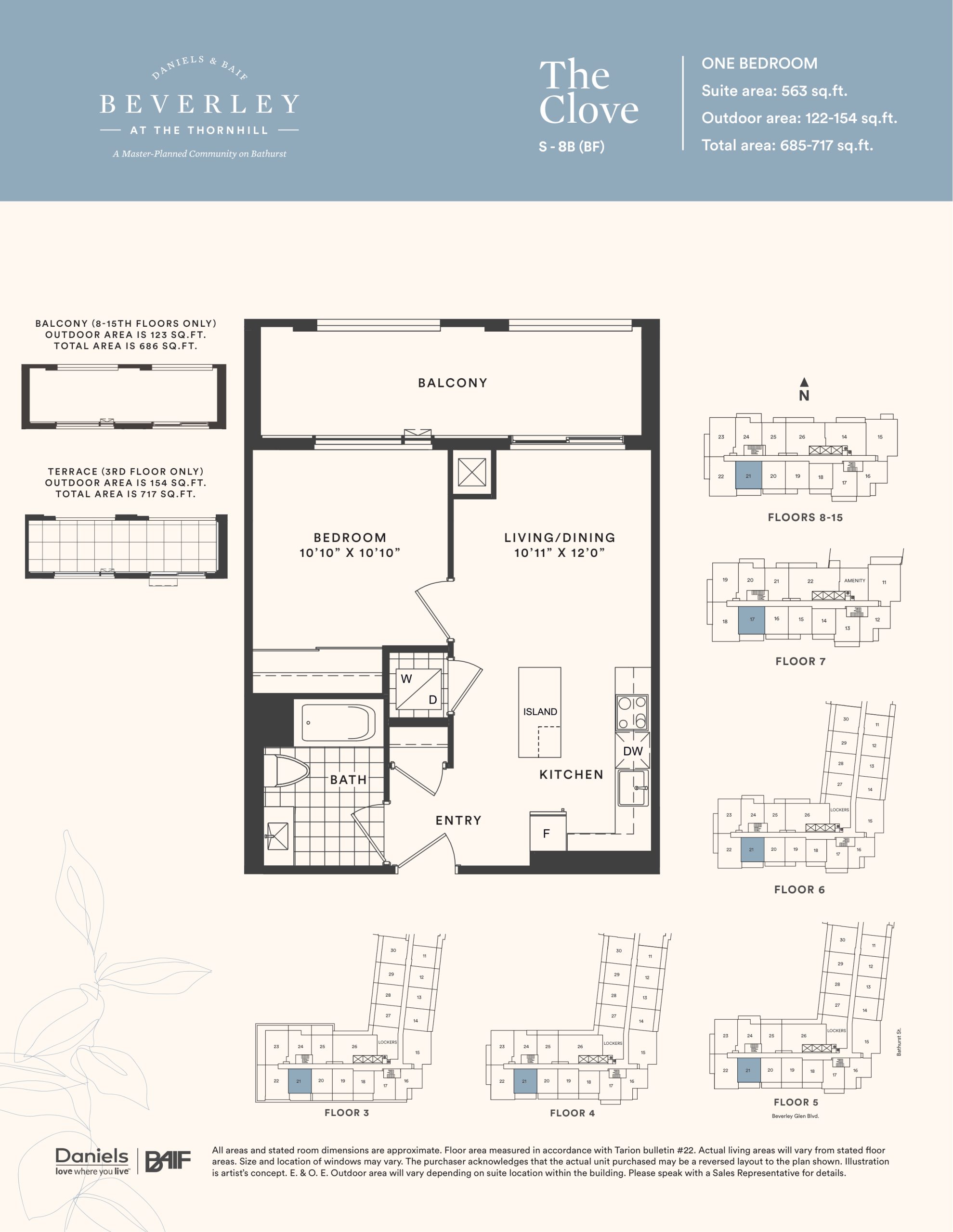 The Clove floor plan