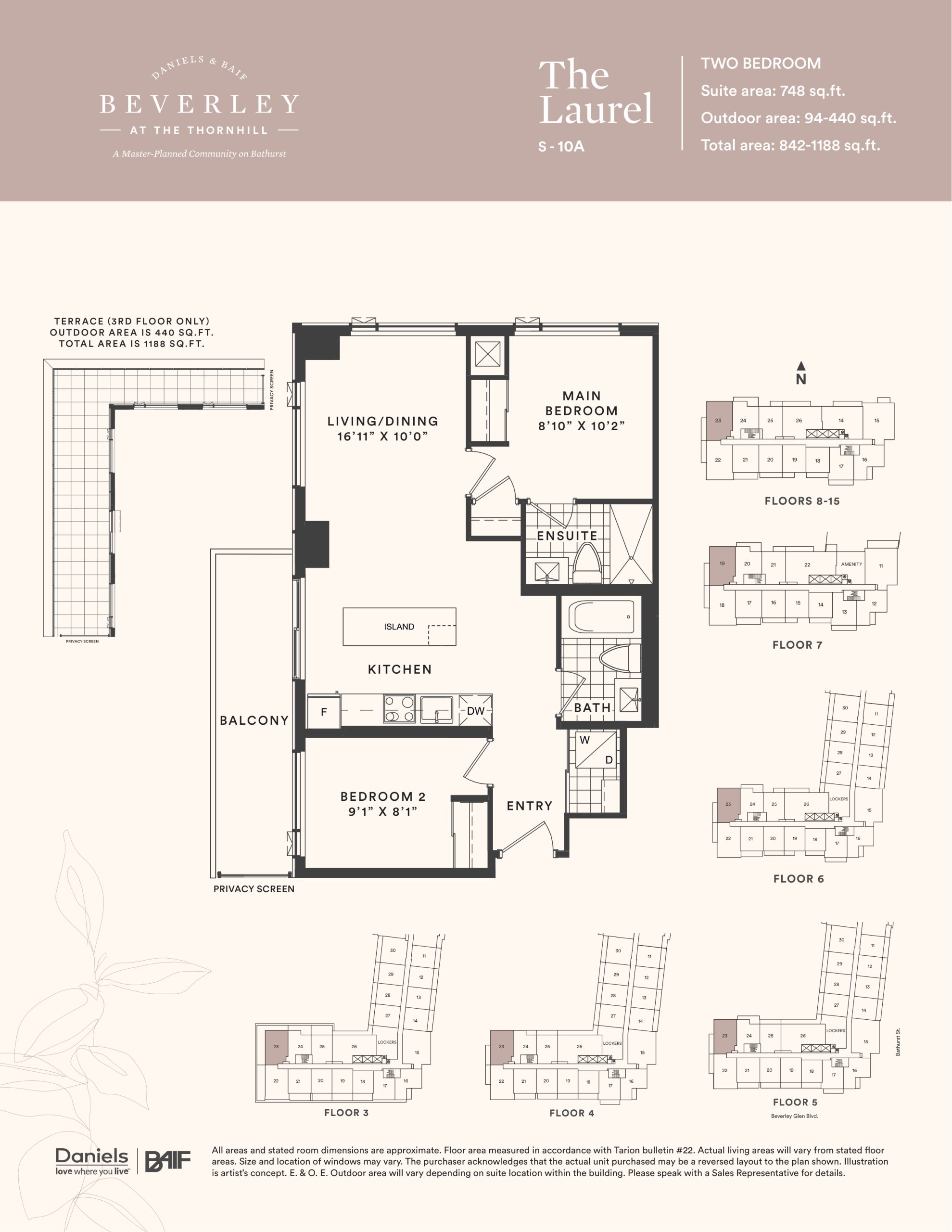 The Laurel floor plan