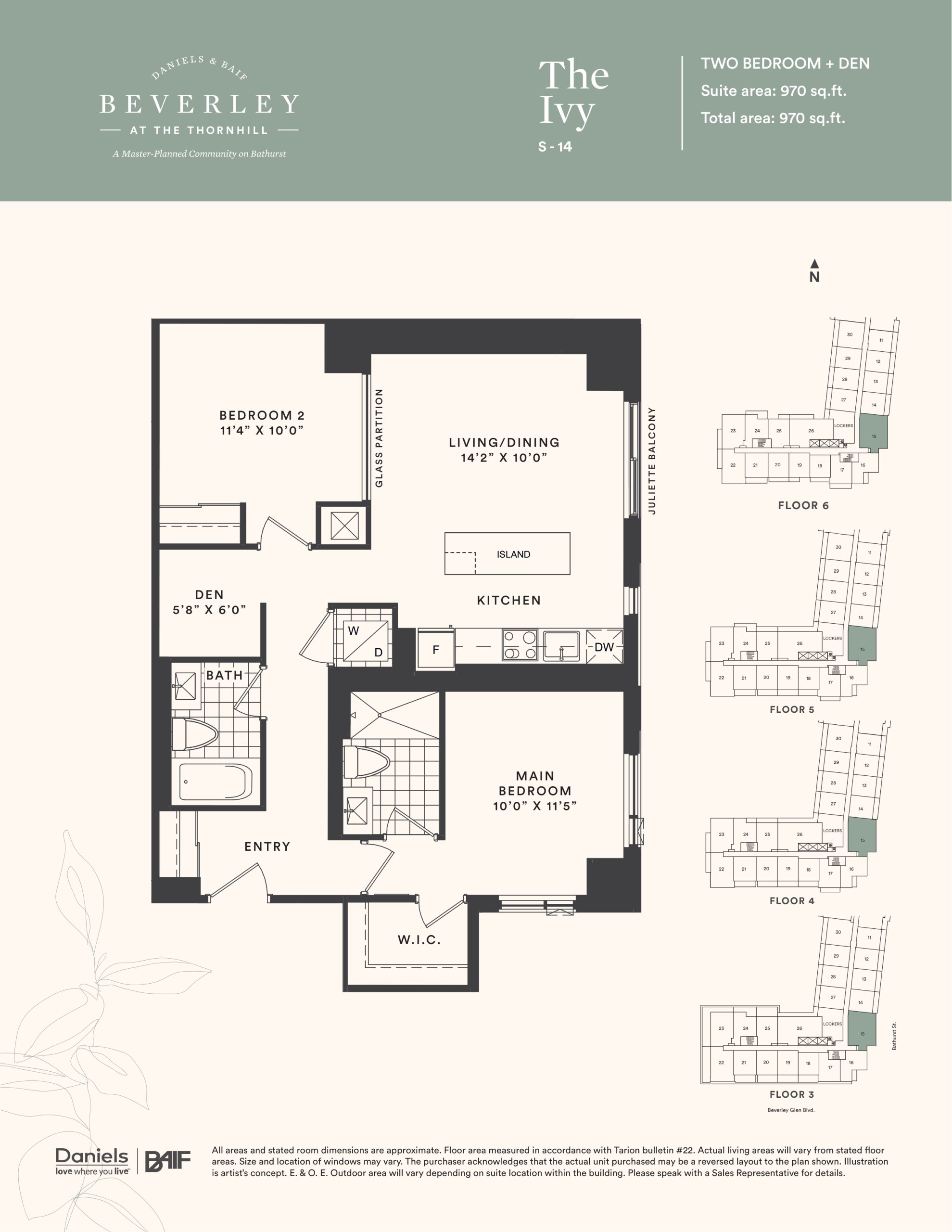 The Ivy floor plan
