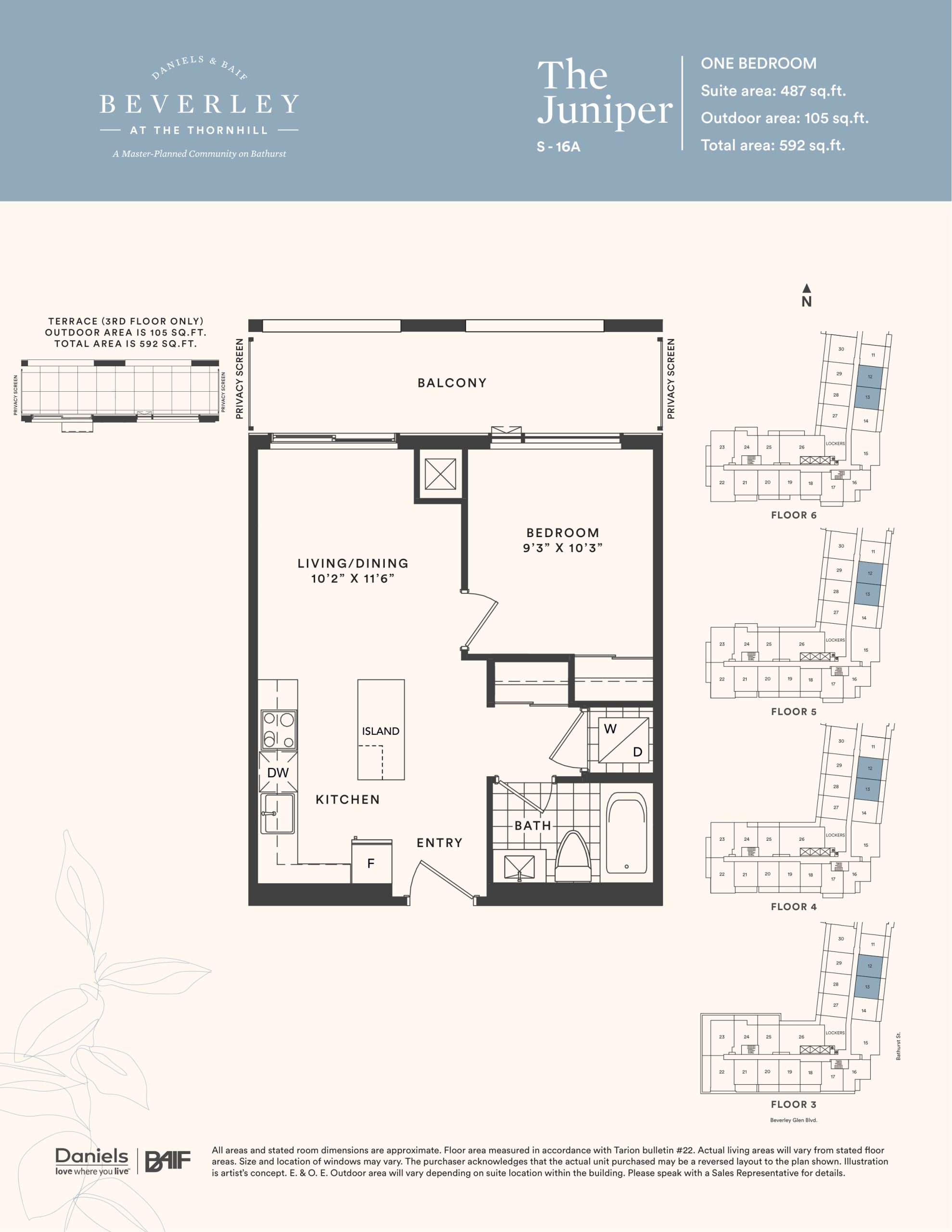 The Juniper floor plan