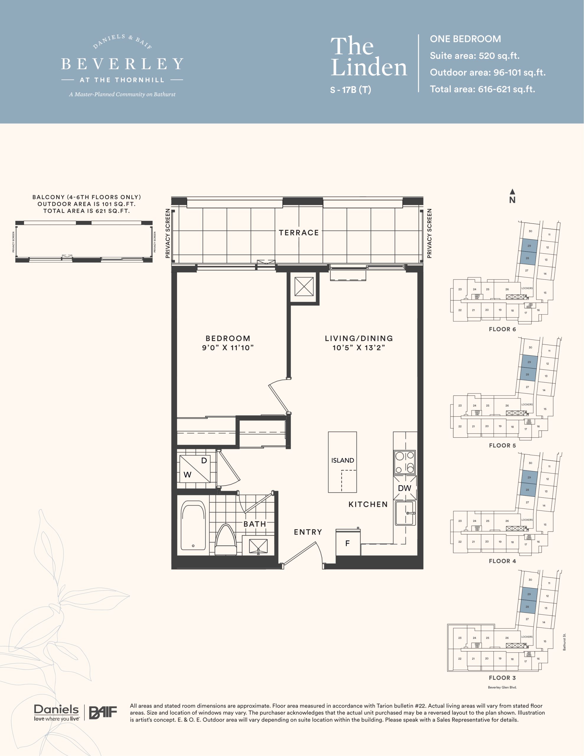The Linden floor plan
