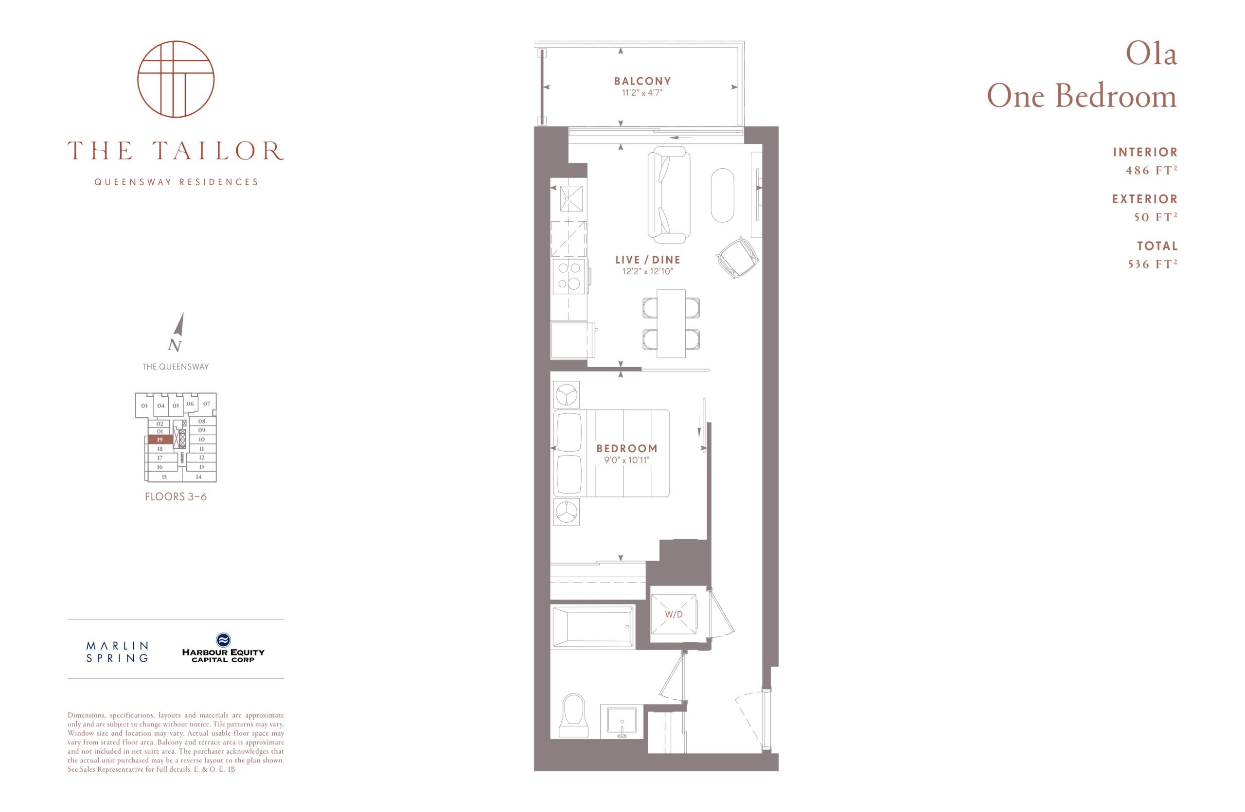 O1a floor plan