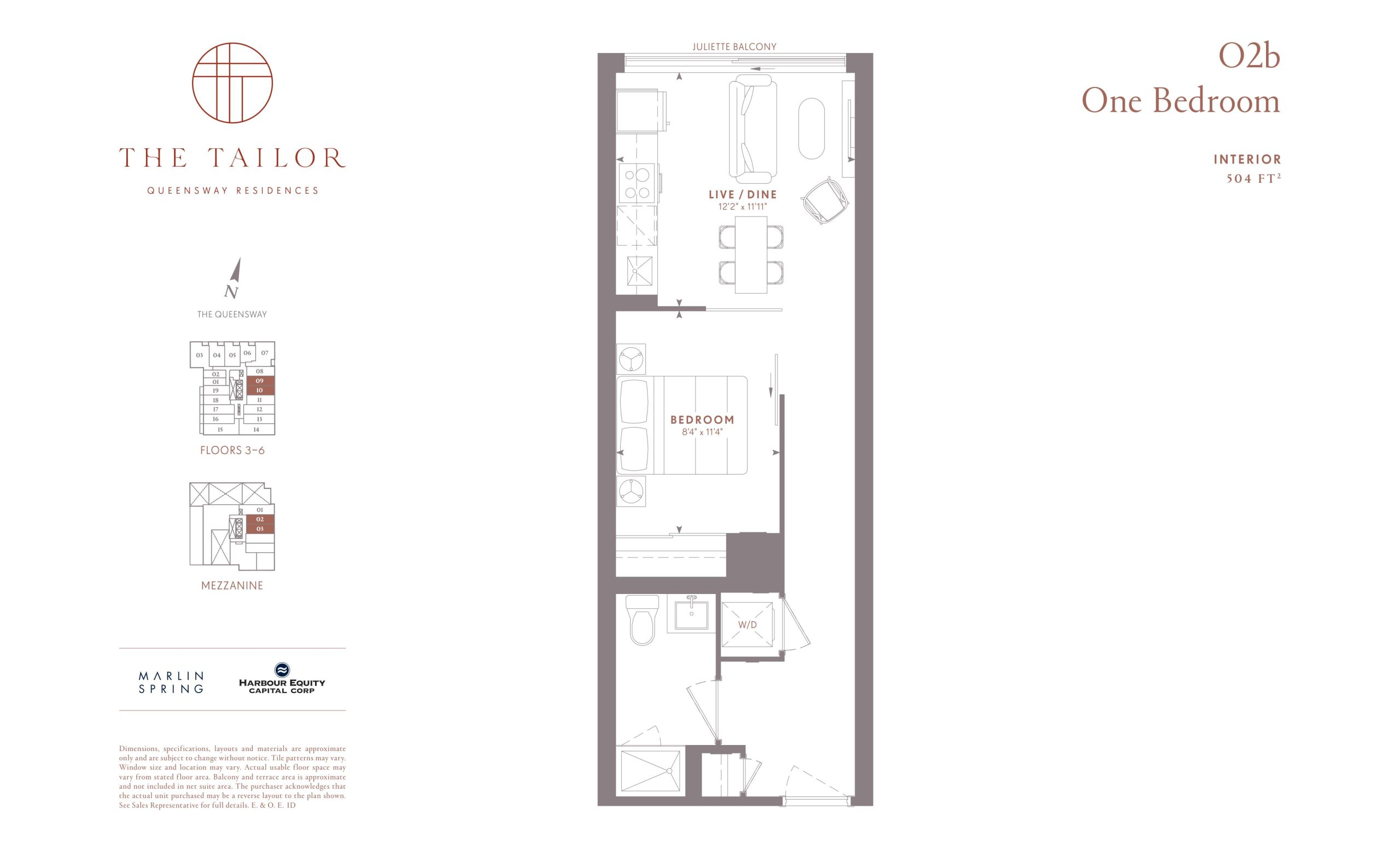 O2b floor plan