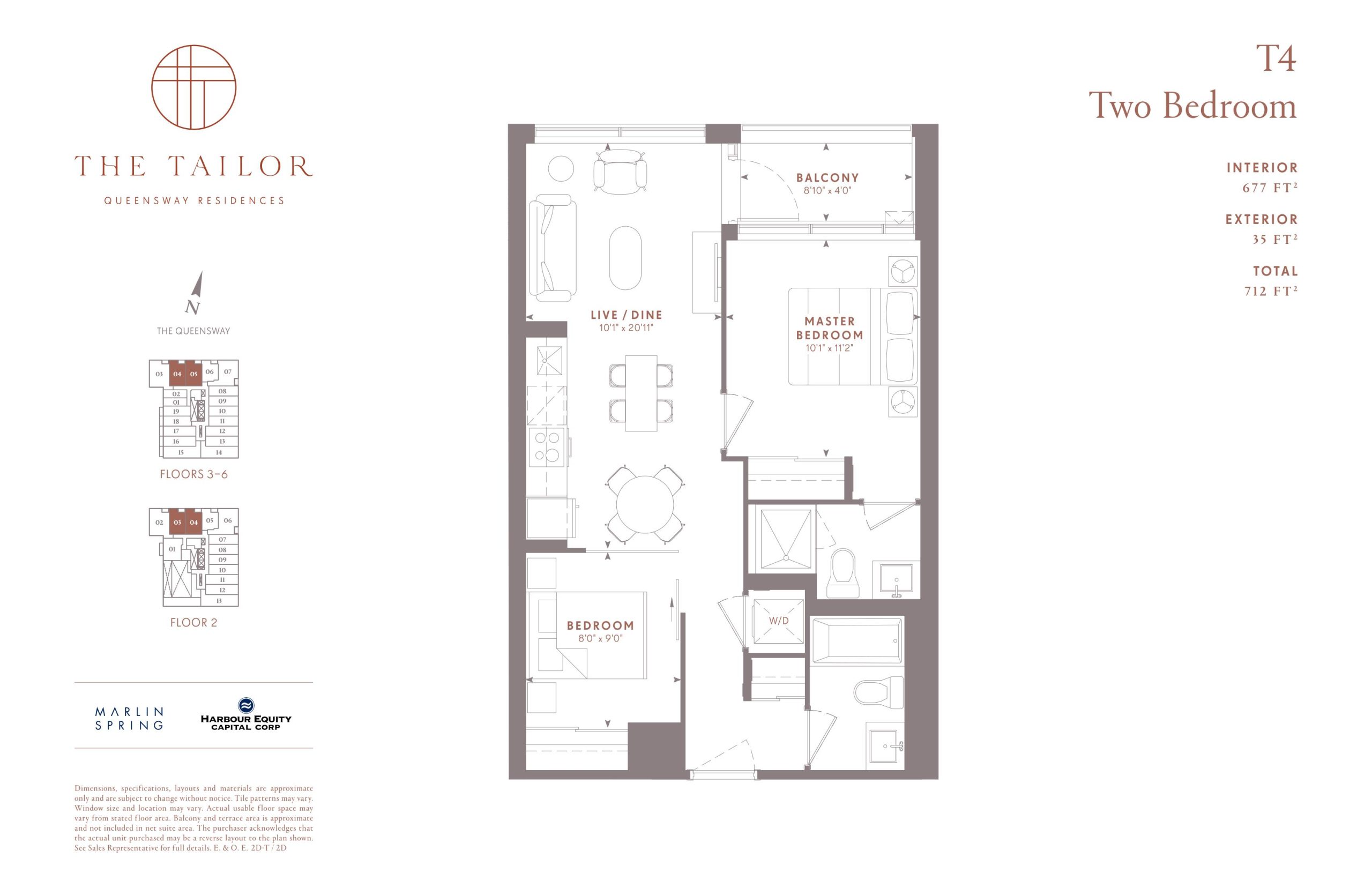 T4 floor plan