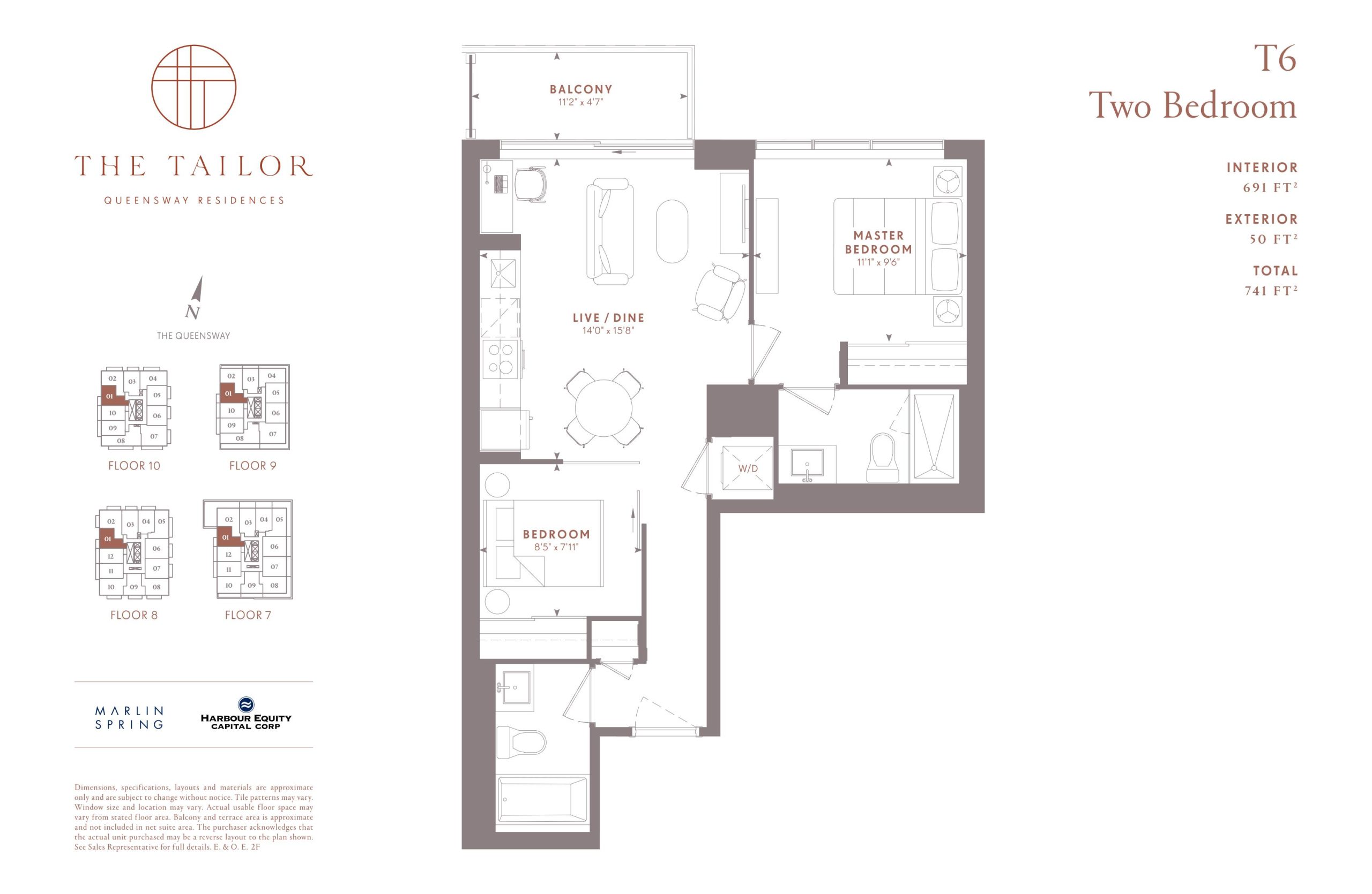 T6 floor plan