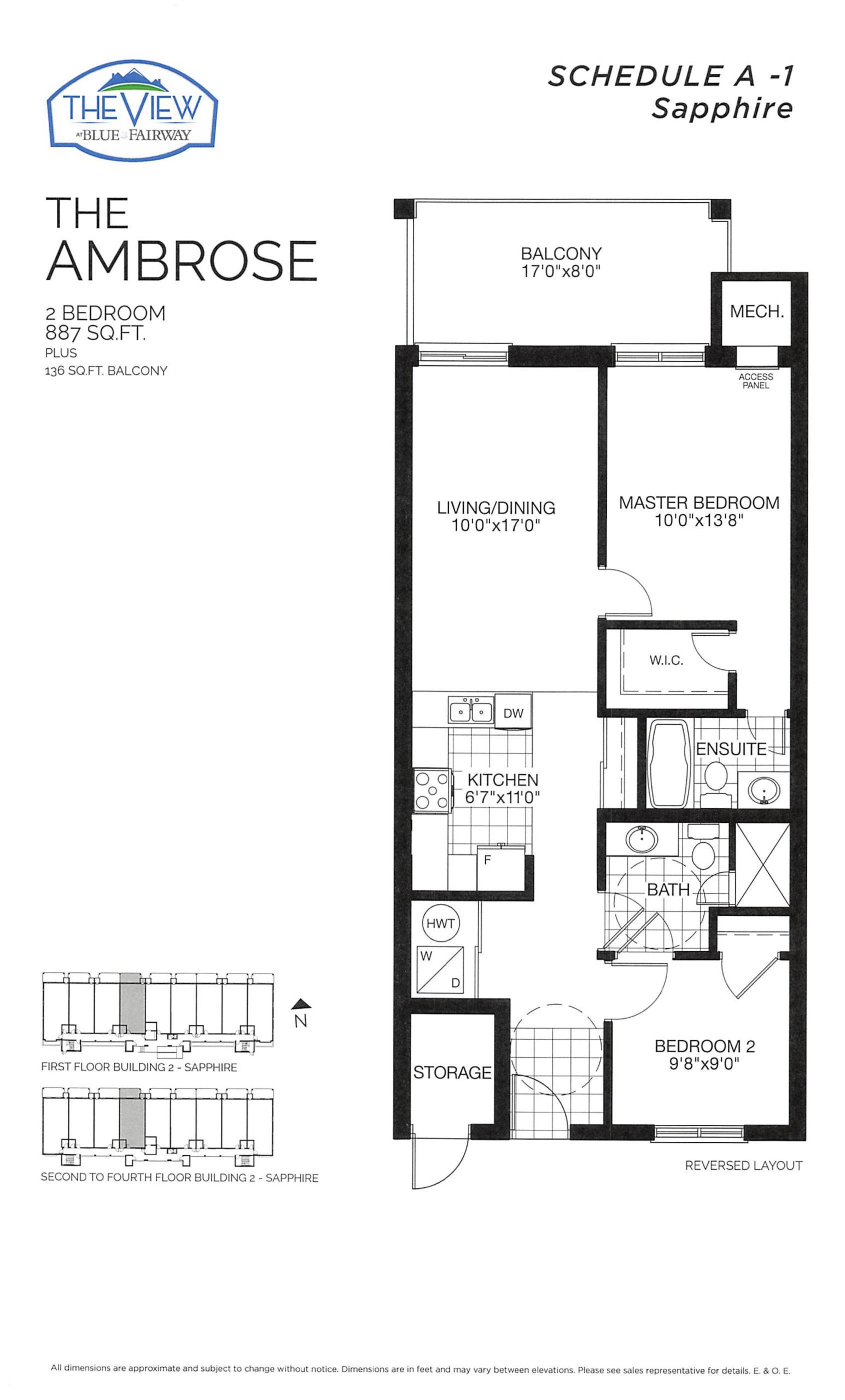 The Ambrose floor plan