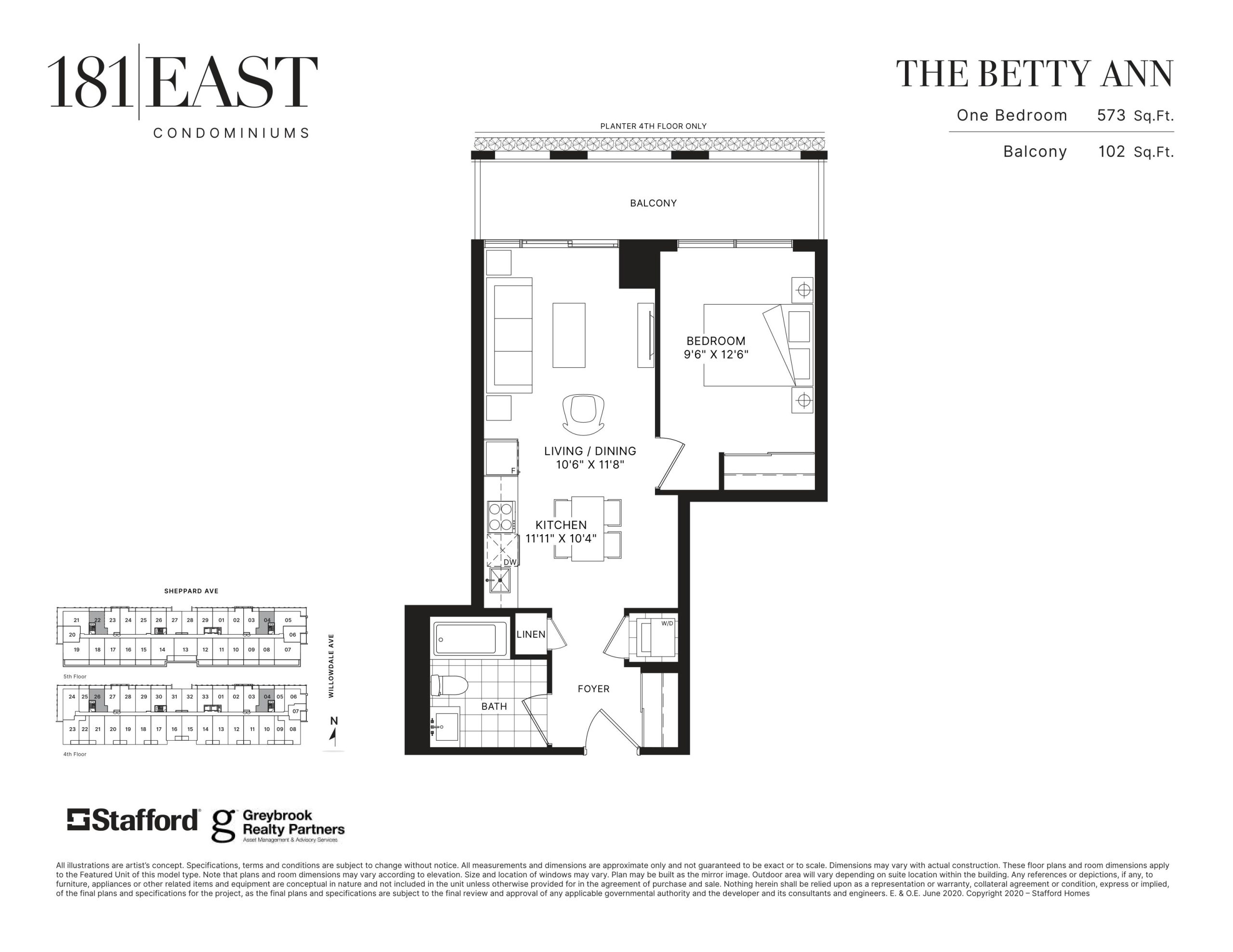 The Betty Ann floor plan