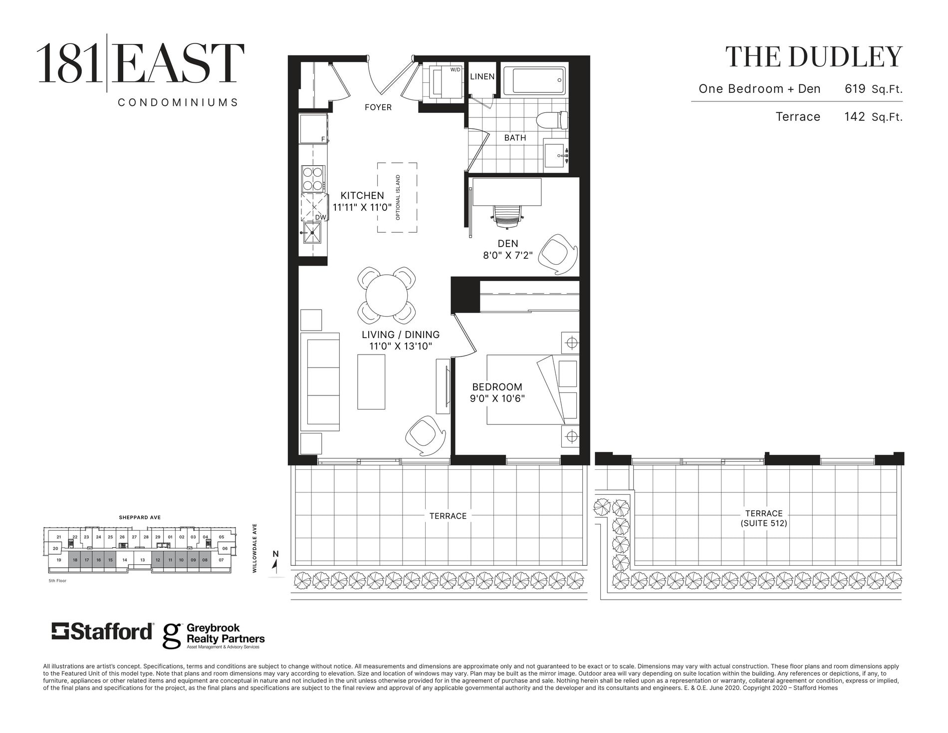 The Dudley floor plan
