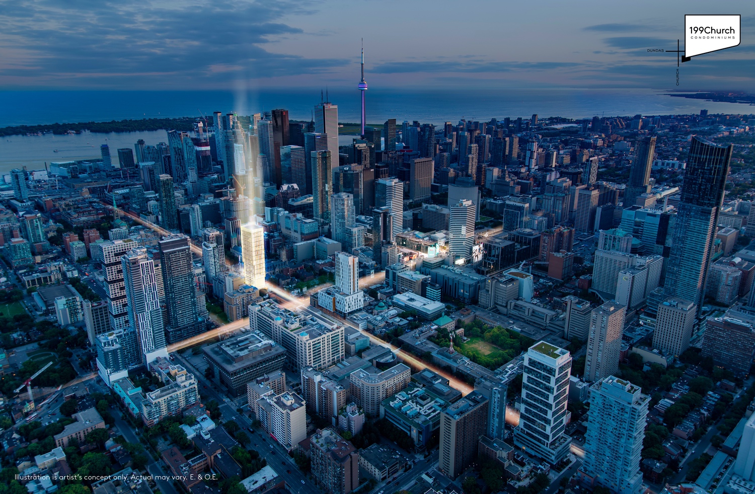 199 Church in Toronto — rendering 3