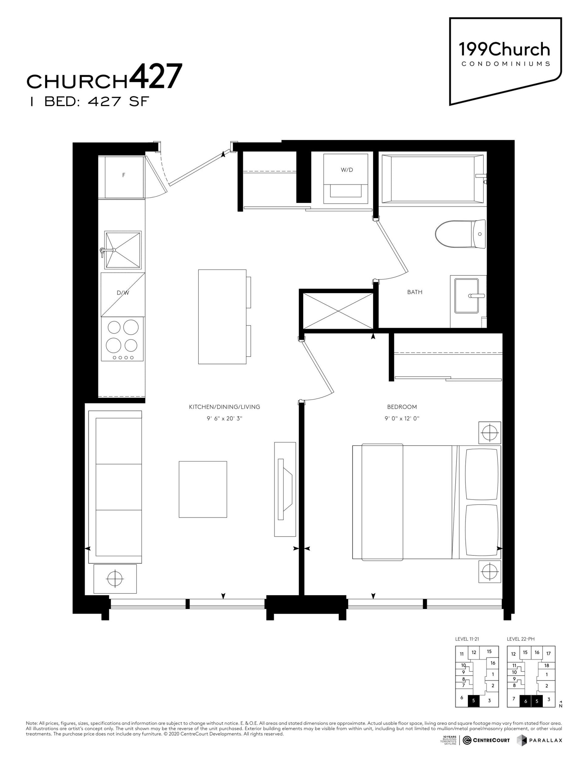 Church 427 floor plan
