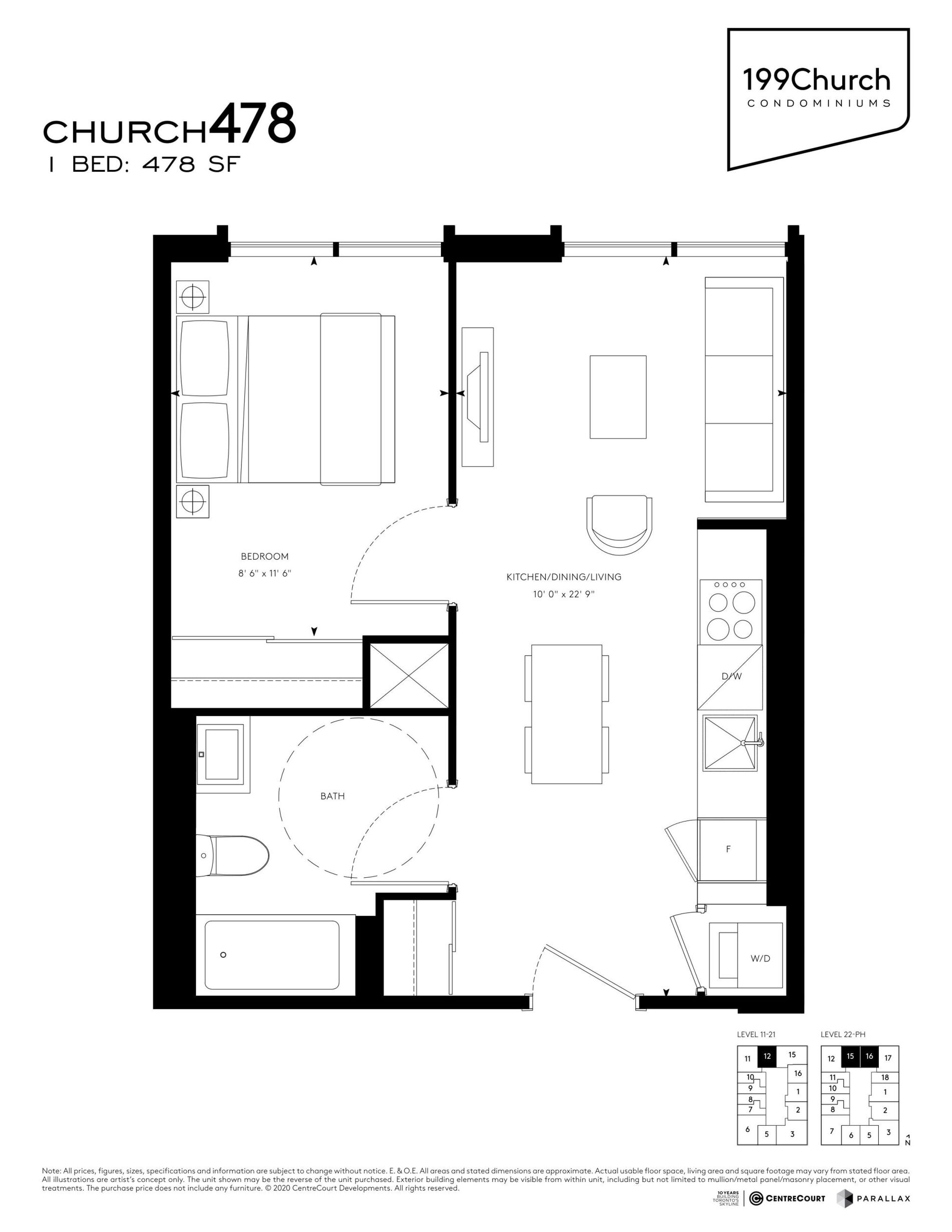 Church 478 floor plan