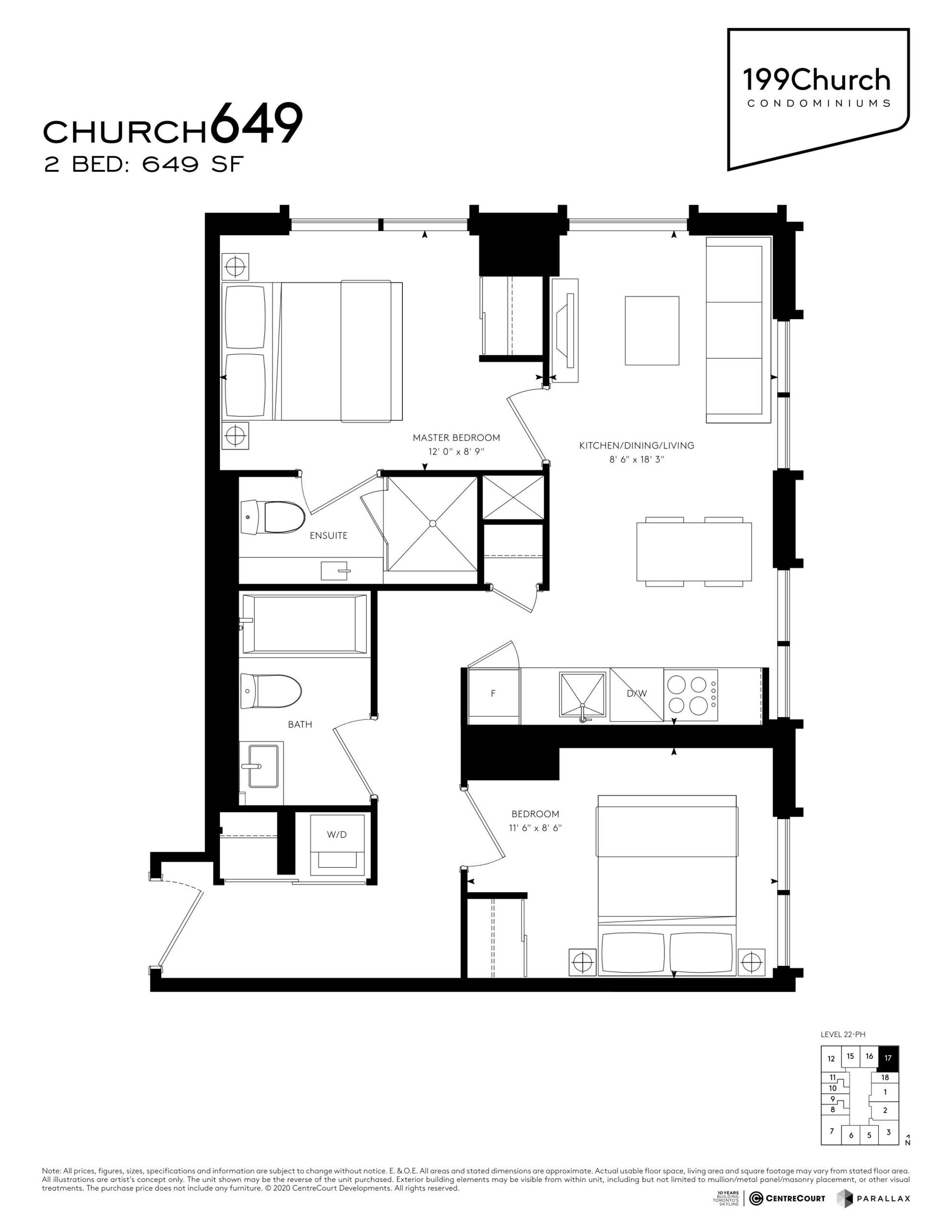 Church 649 floor plan