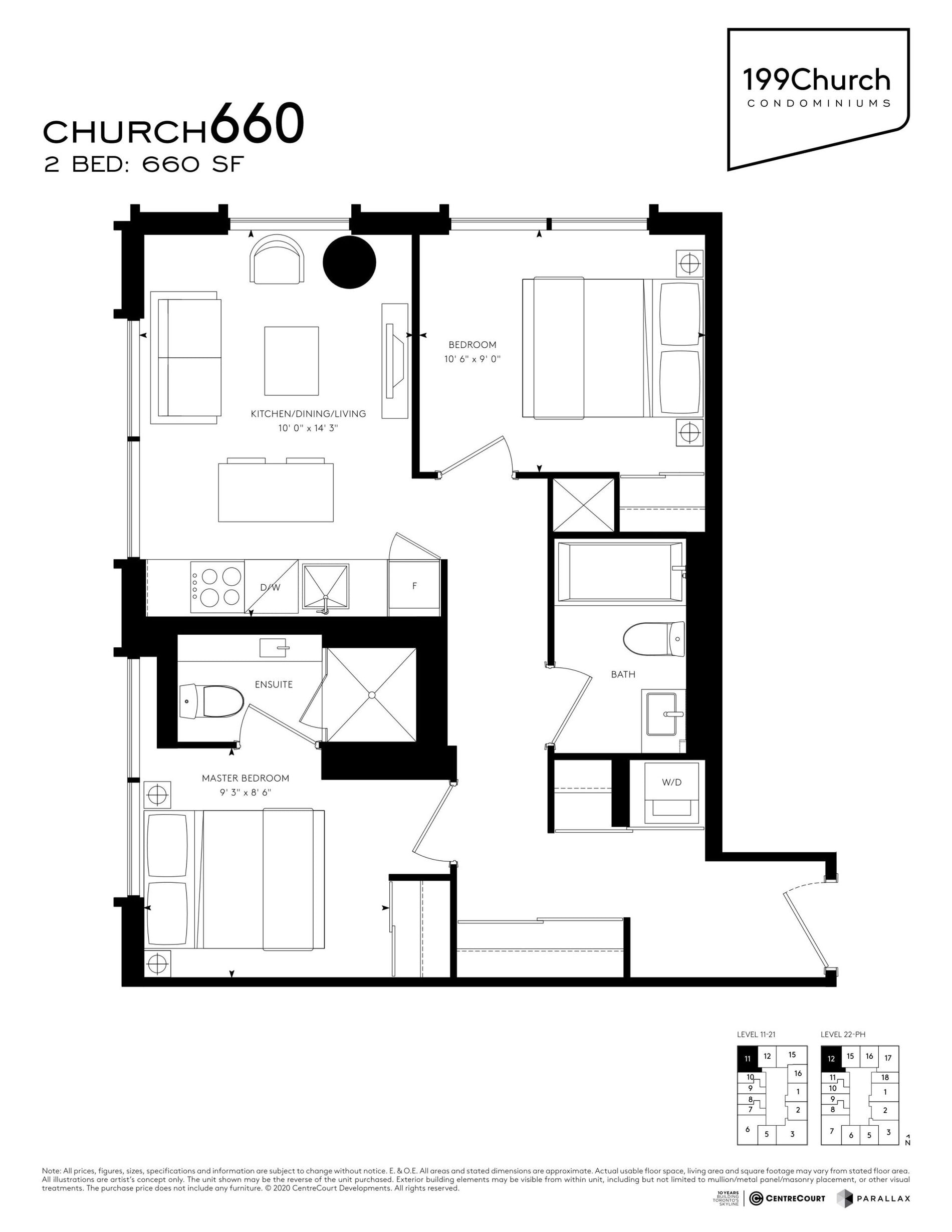 Church 660 floor plan
