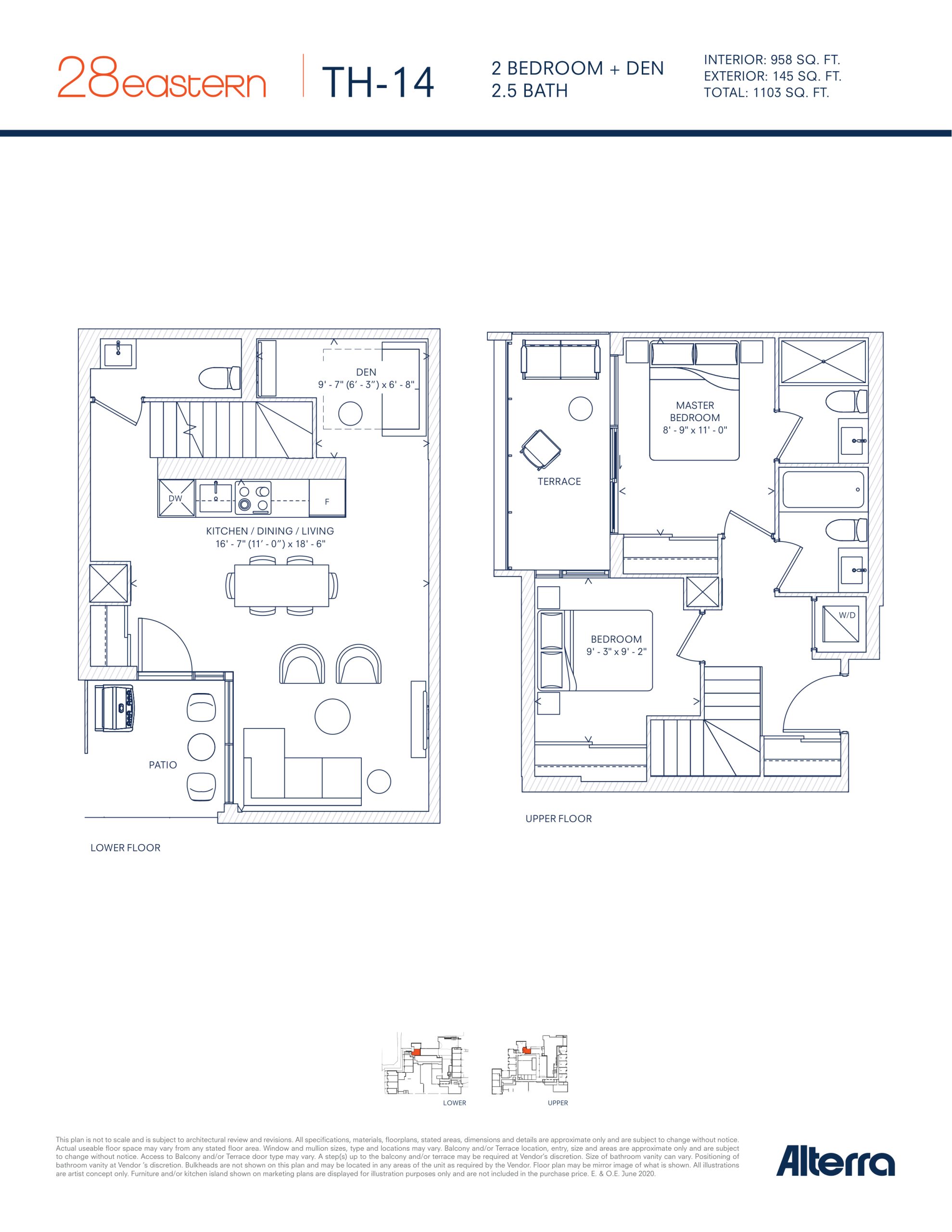 TH-14 floor plan
