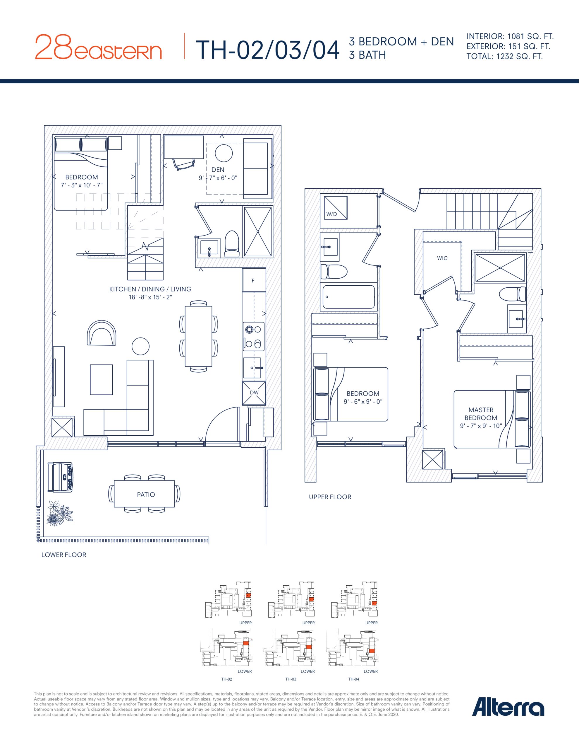 TH-02/03/04 floor plan