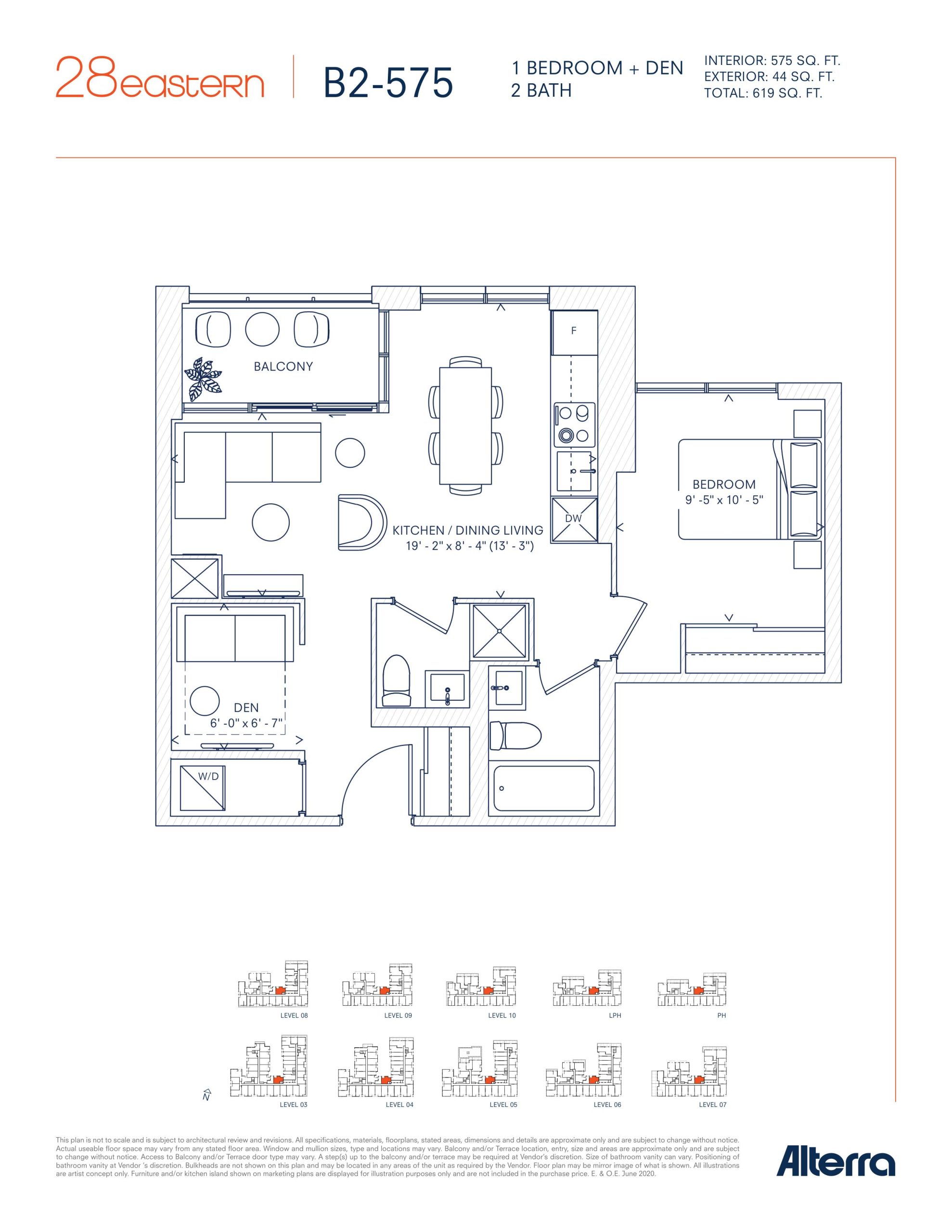 B2-575 floor plan