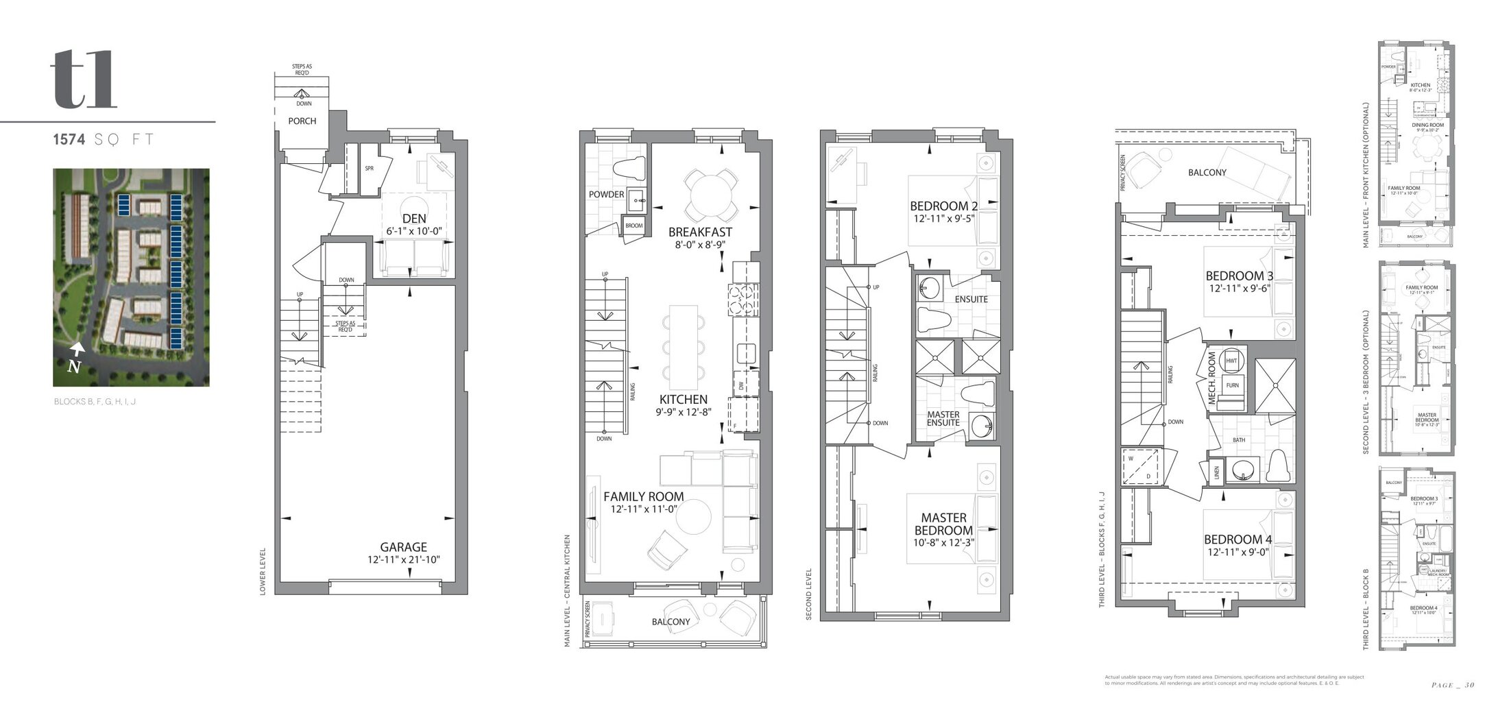 t1 floor plan