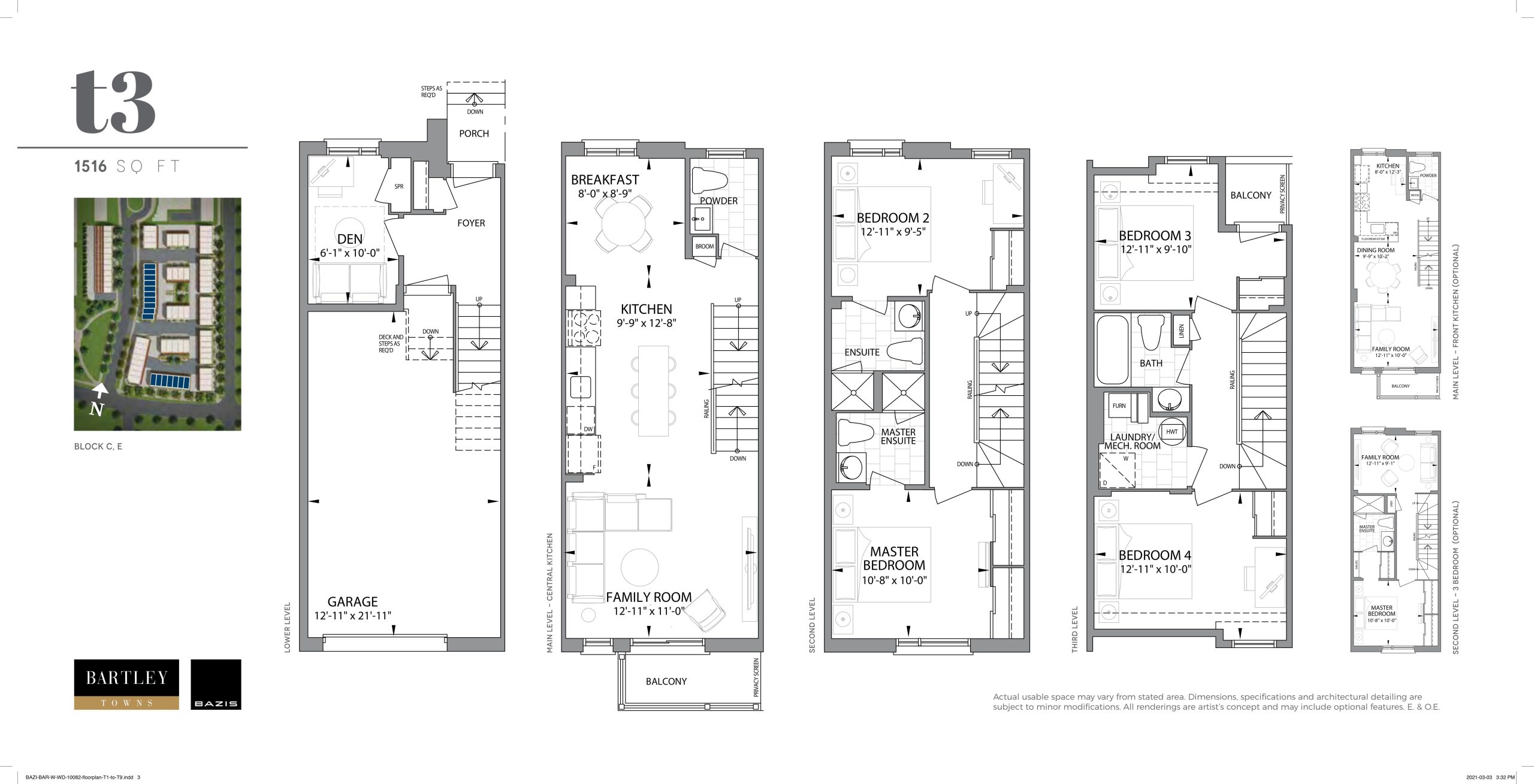 t3 floor plan