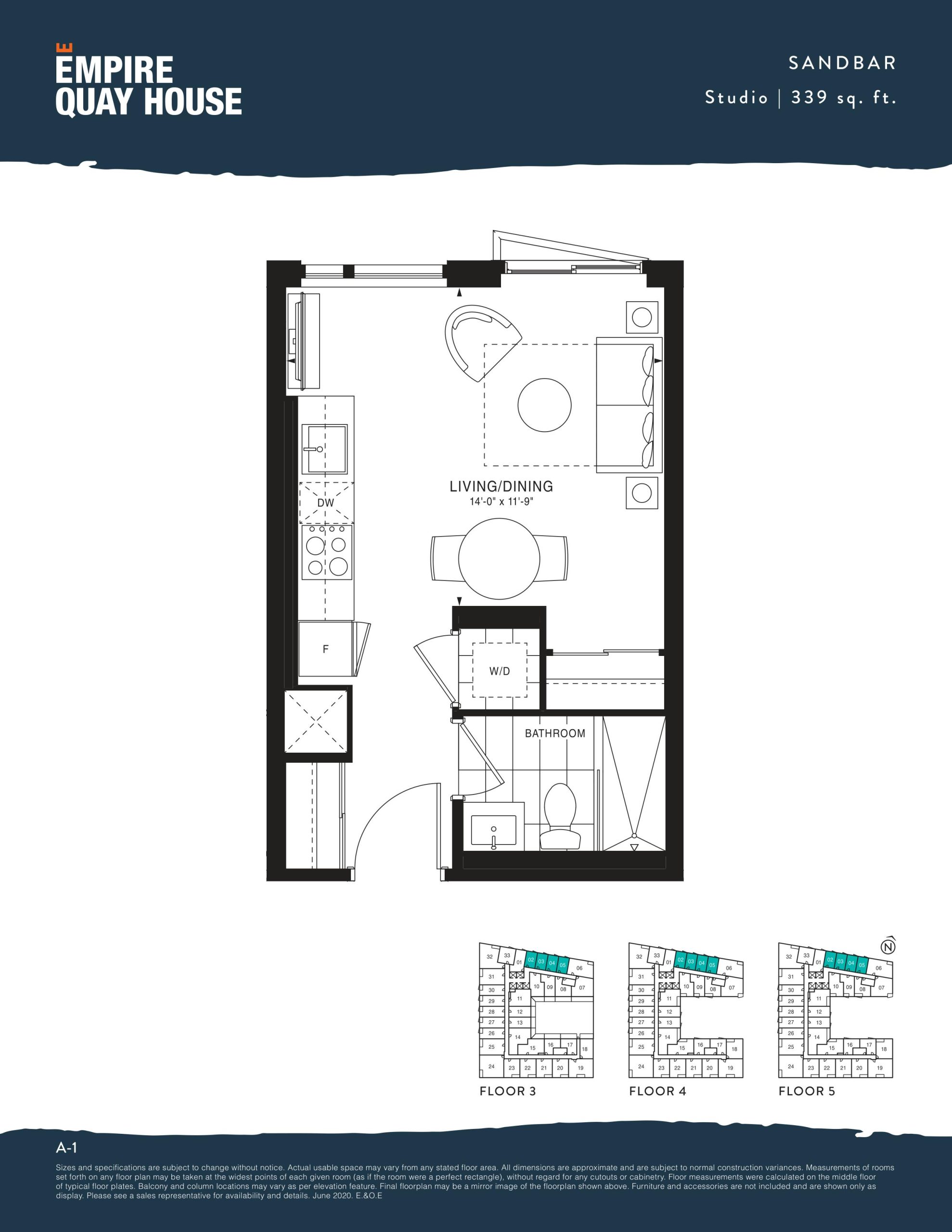 Sandbar floor plan