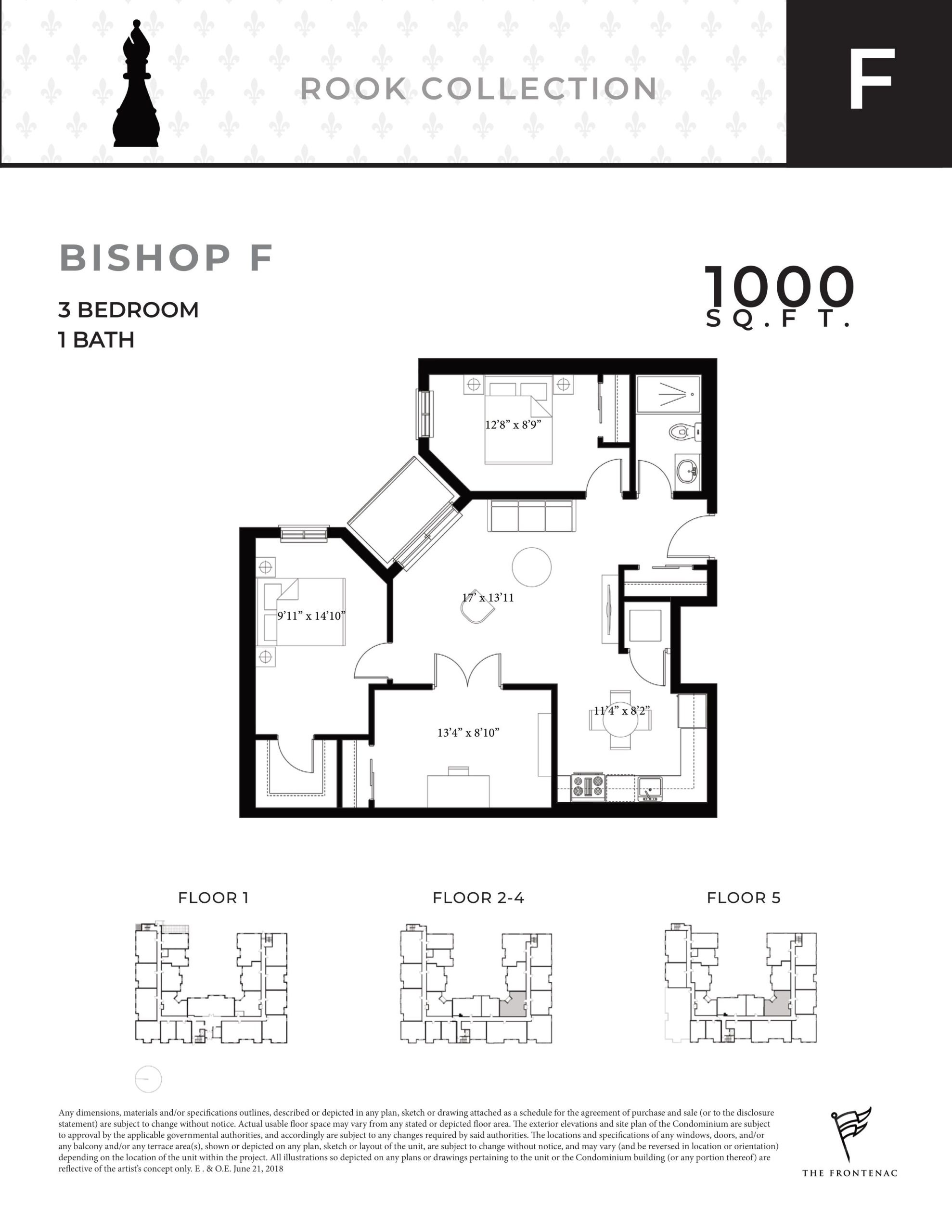 Bishop F floor plan