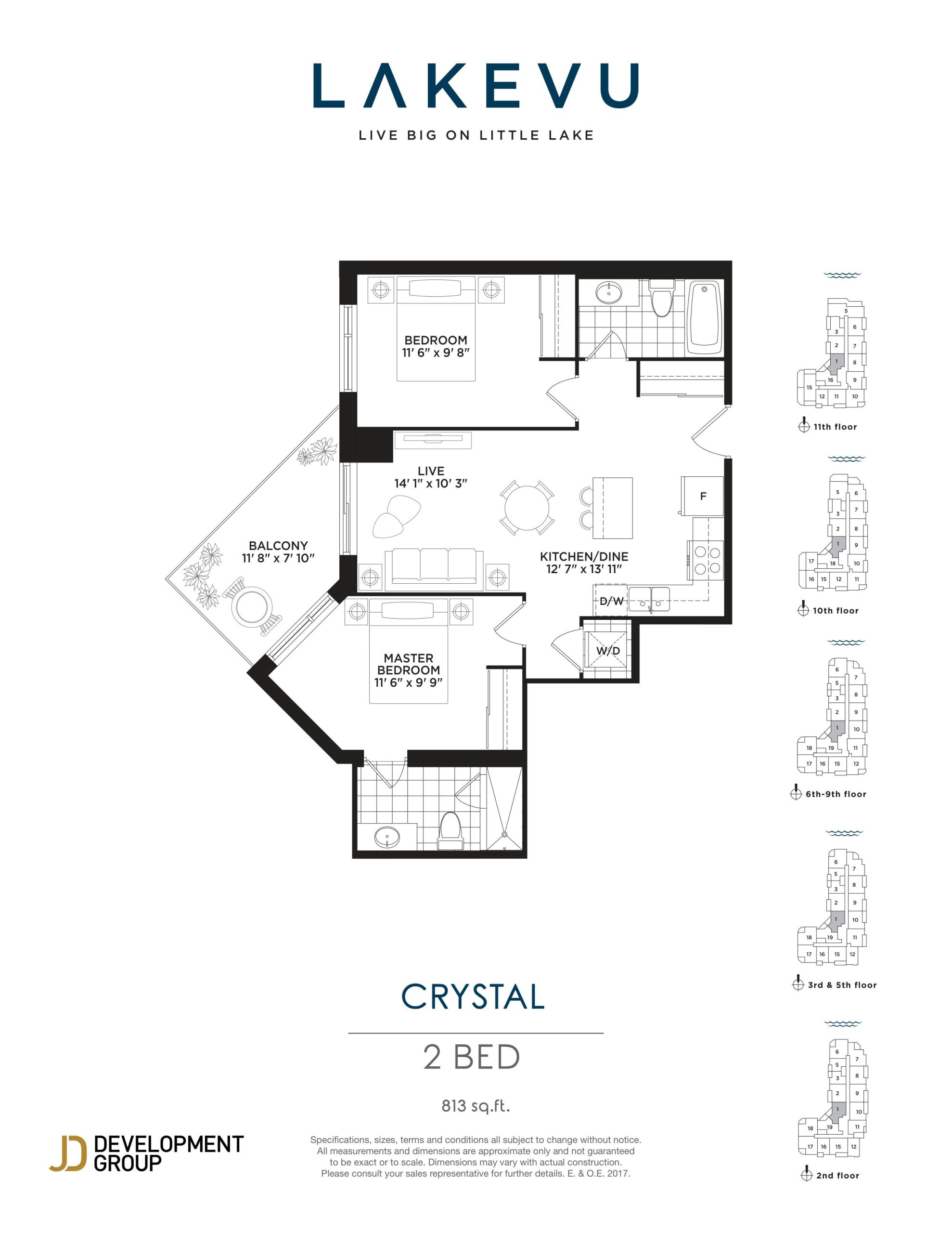 Crystal floor plan