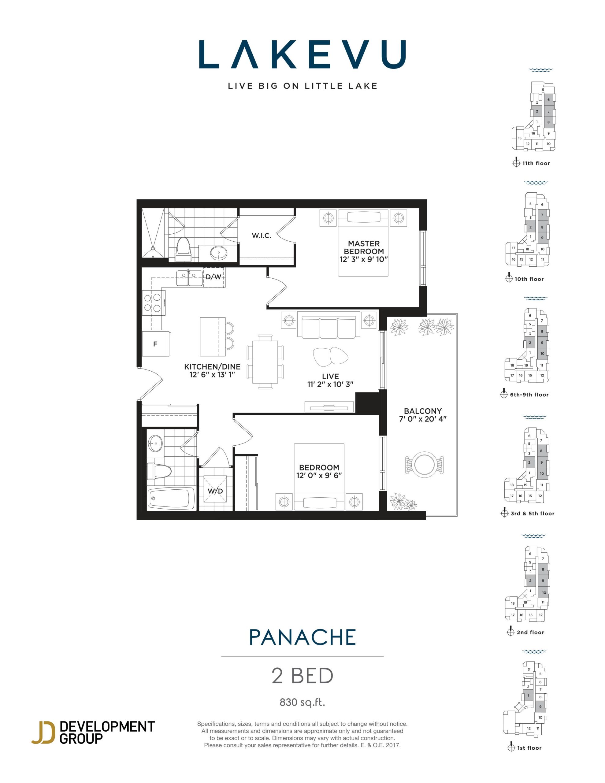 Panache floor plan