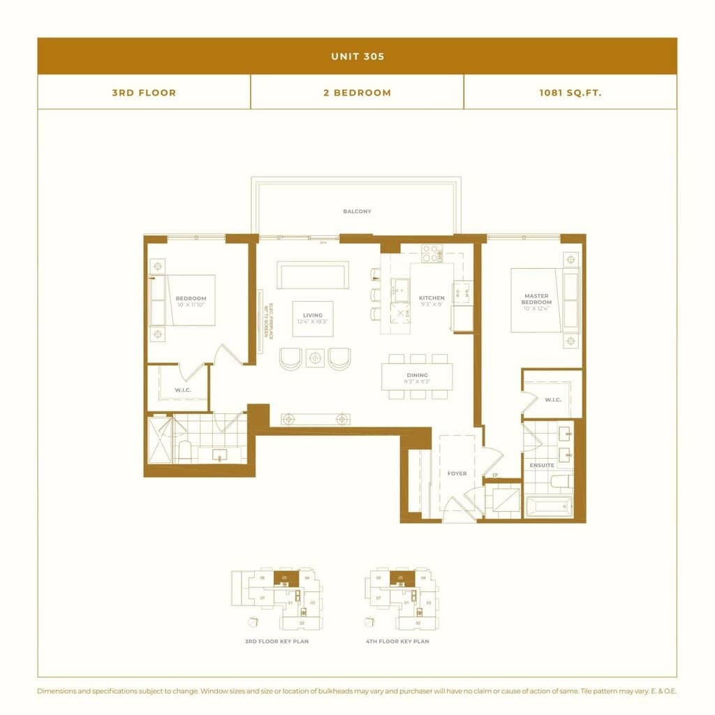 Unit 305 floor plan